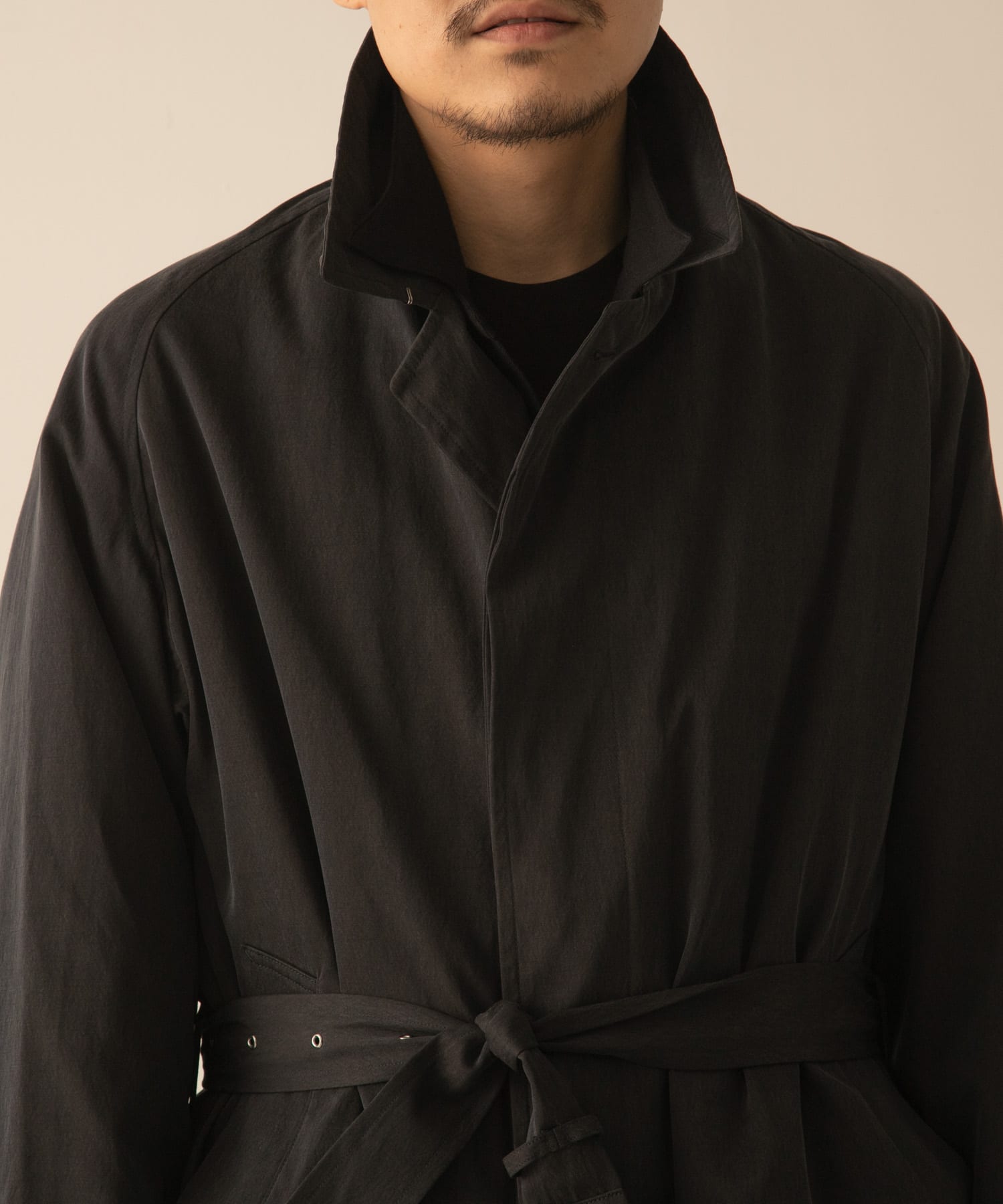 24aw a.presse silk coat 2 ステンカラー コート 24aw a.presse silk coat 2 ステンカラー コート