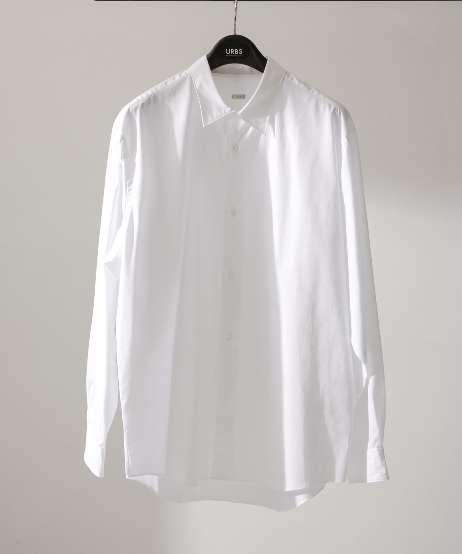 A PRESSE　Regular Collar Shirt WHITE 1