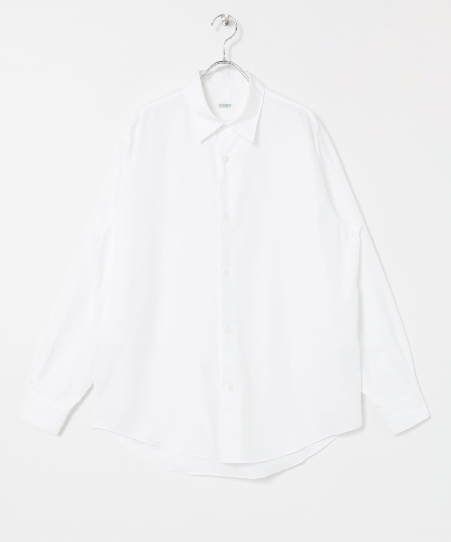 A PRESSE　Regular Collar Shirt WHITE 1