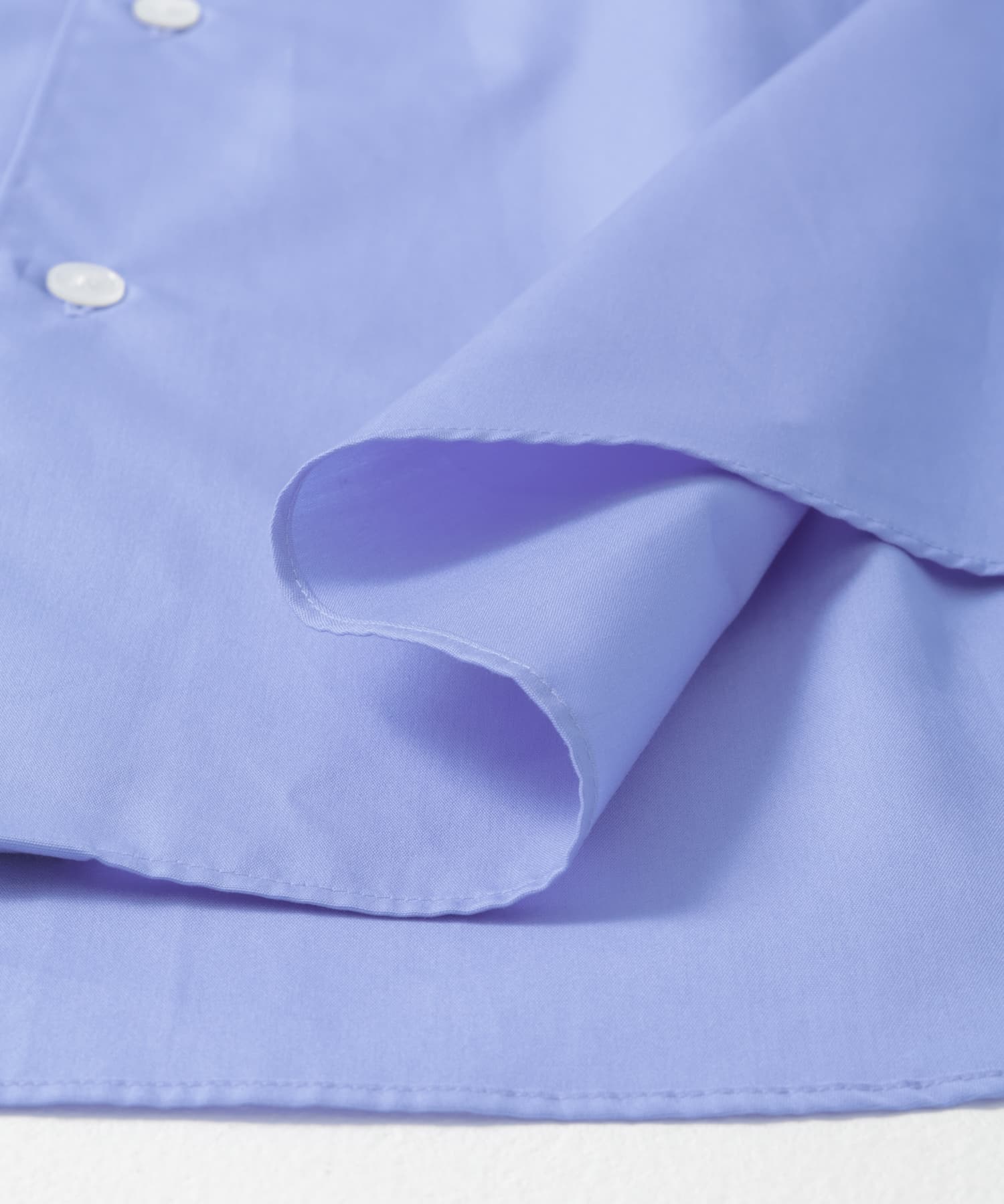 A PRESSE　Regular Collar Shirt SAX 1