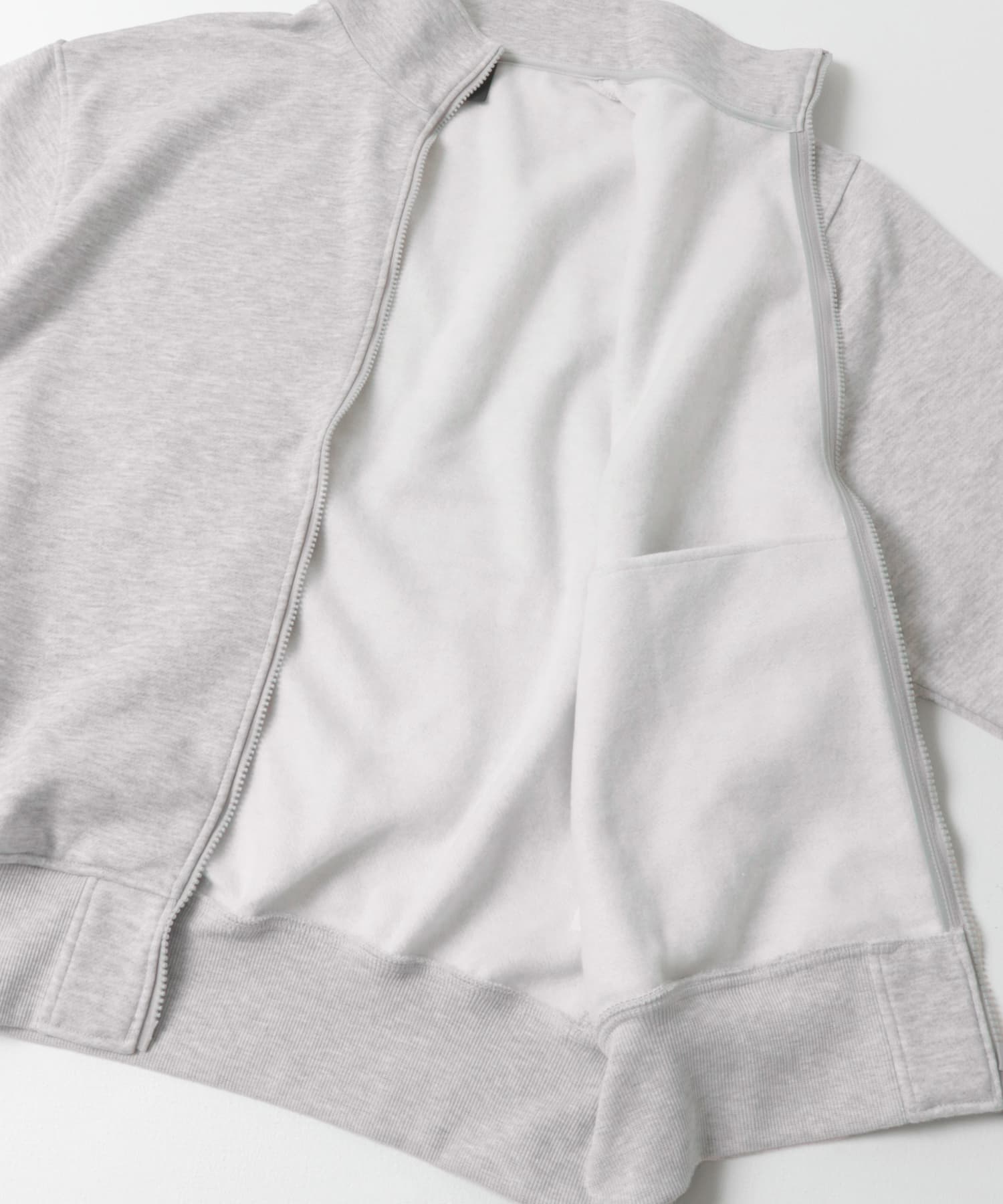 DAIWA PIER39　TECH SWEAT STAND ZIP-CARDIGAN TOP GRAY S