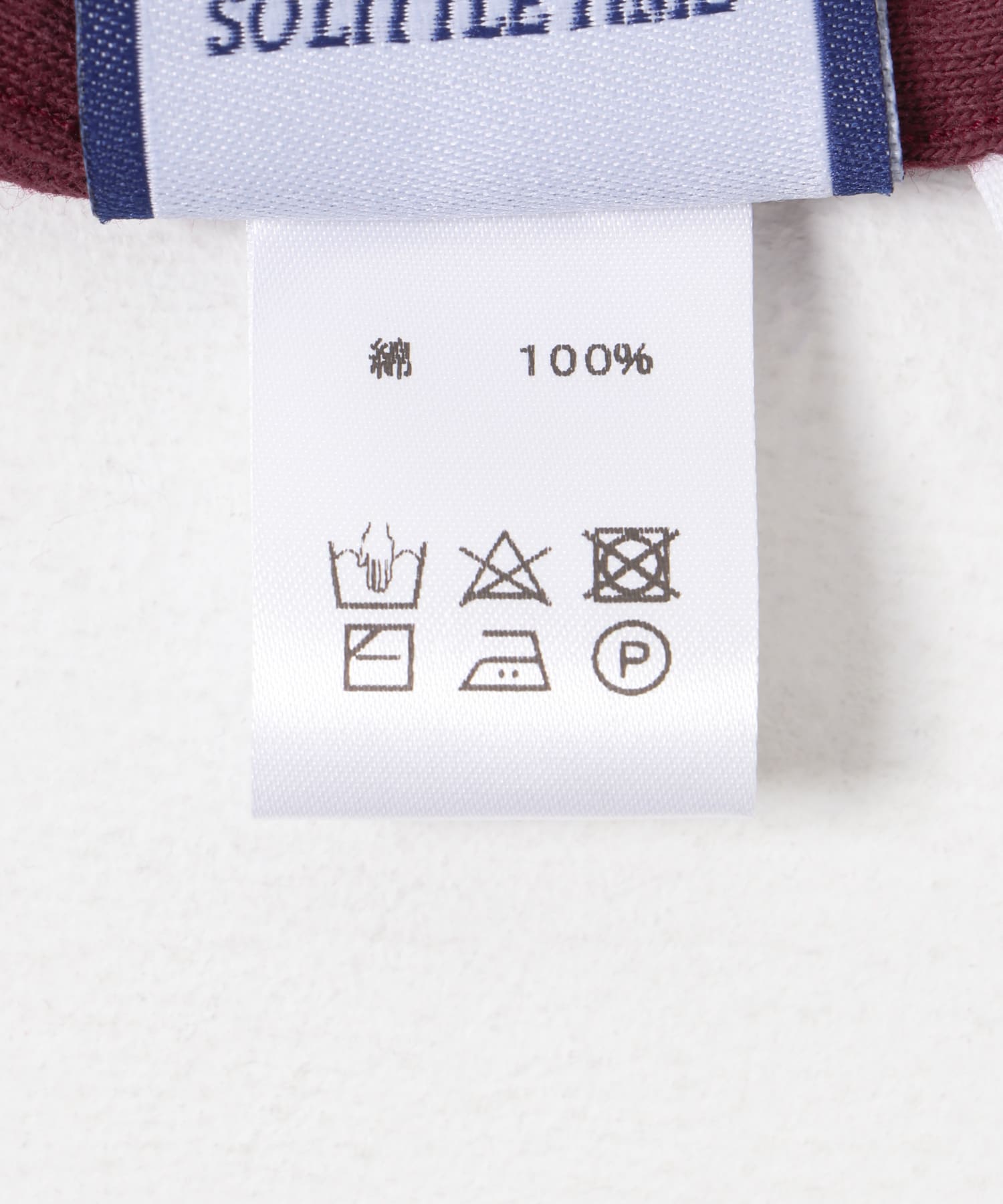 BLANKMAG　3D  BOOK SALON L/S Tee Burgundy M
