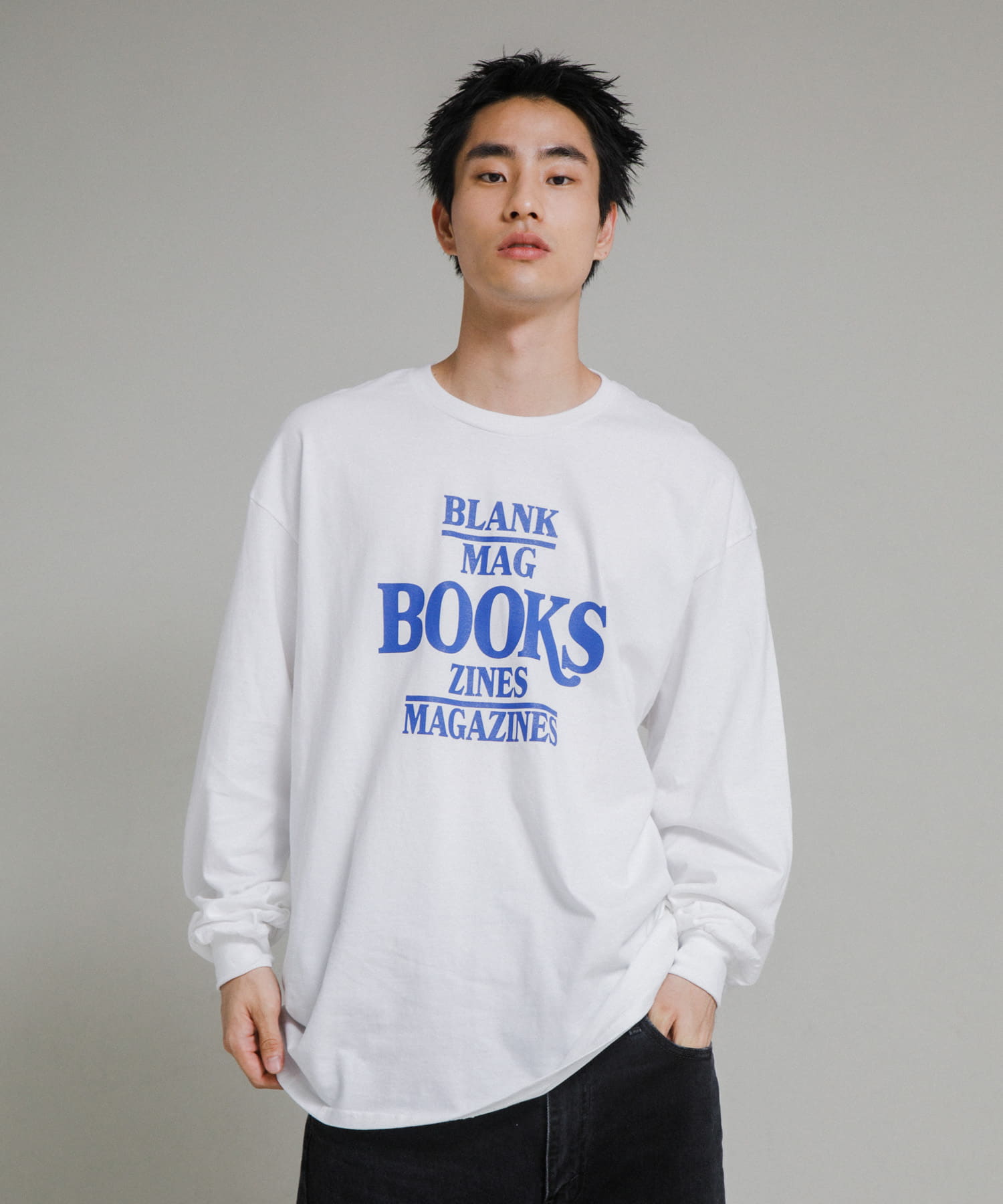 BLANKMAG　ZINES  MAGAZINES  L/S Tee