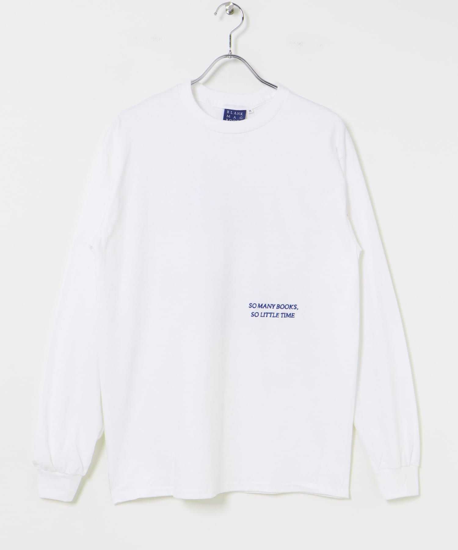 BLANKMAG　DBC  L/S Tee White M