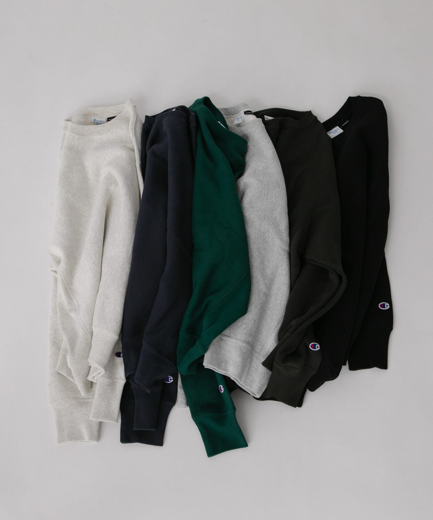 『別注』LOWERCASE×Champion　リバースウィーブ 810オートミール M