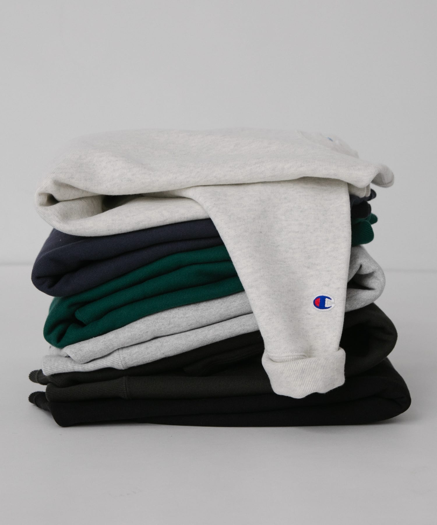 『別注』LOWERCASE×Champion　リバースウィーブ 810オートミール M