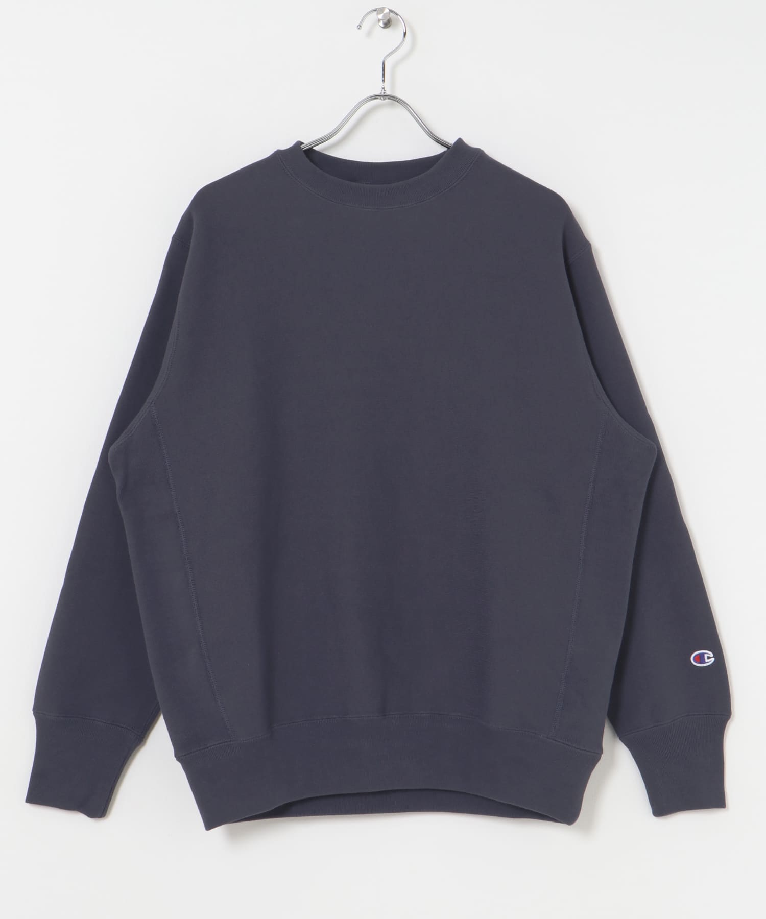 『別注』LOWERCASE×Champion　リバースウィーブ ダークネイビー M