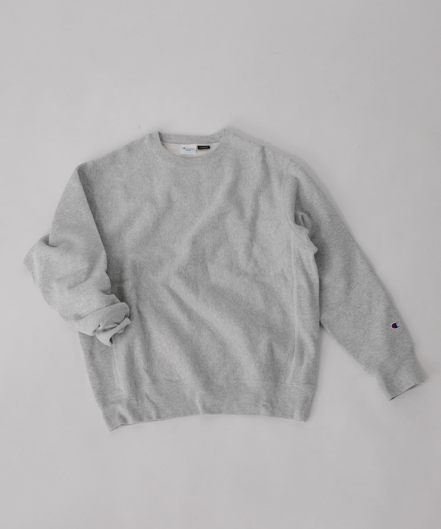 『別注』LOWERCASE×Champion　リバースウィーブ 040シルバー M