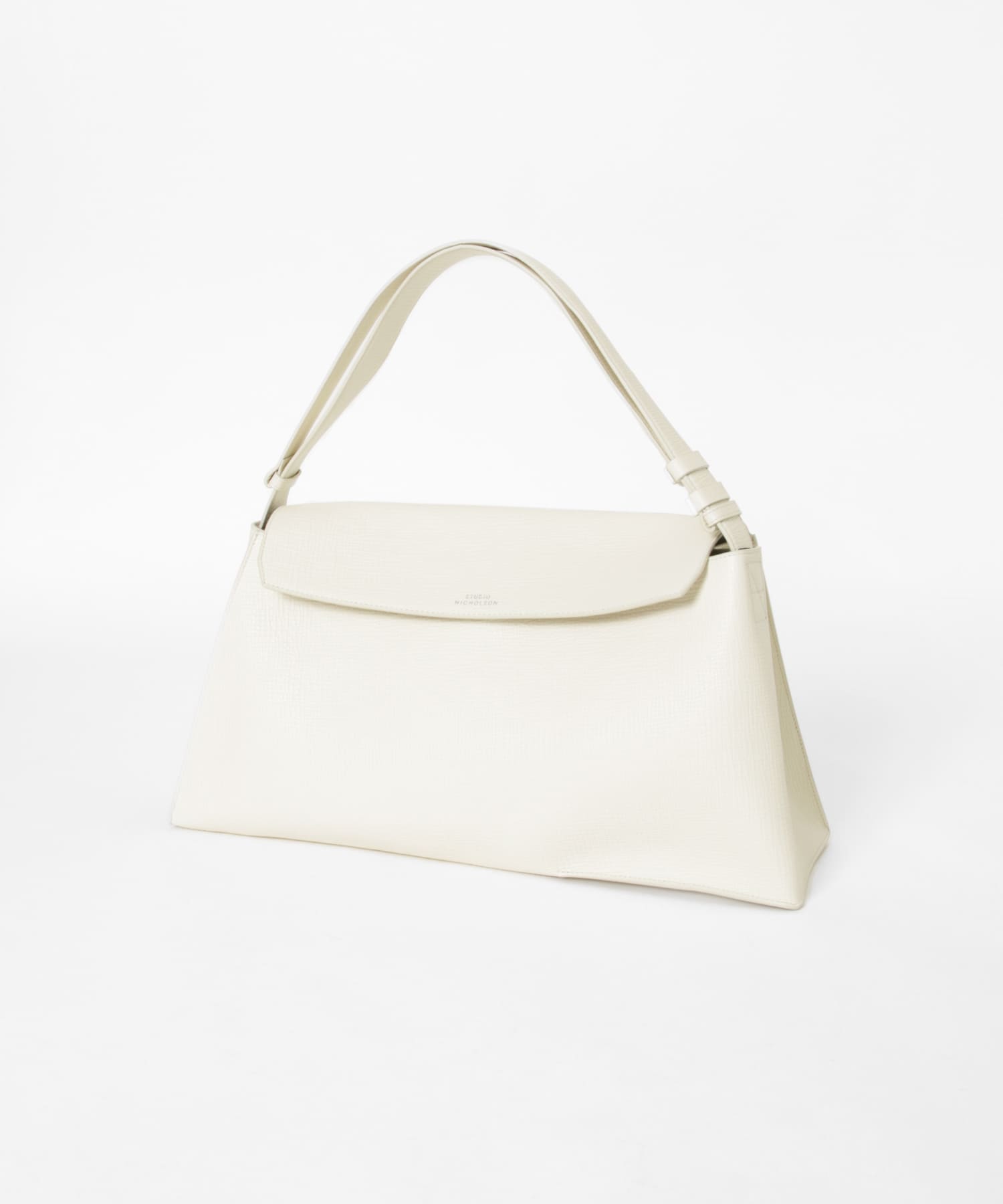 STUDIO NICHOLSON　THE FOLDED SHOULDER BAG PARCHMENT one
