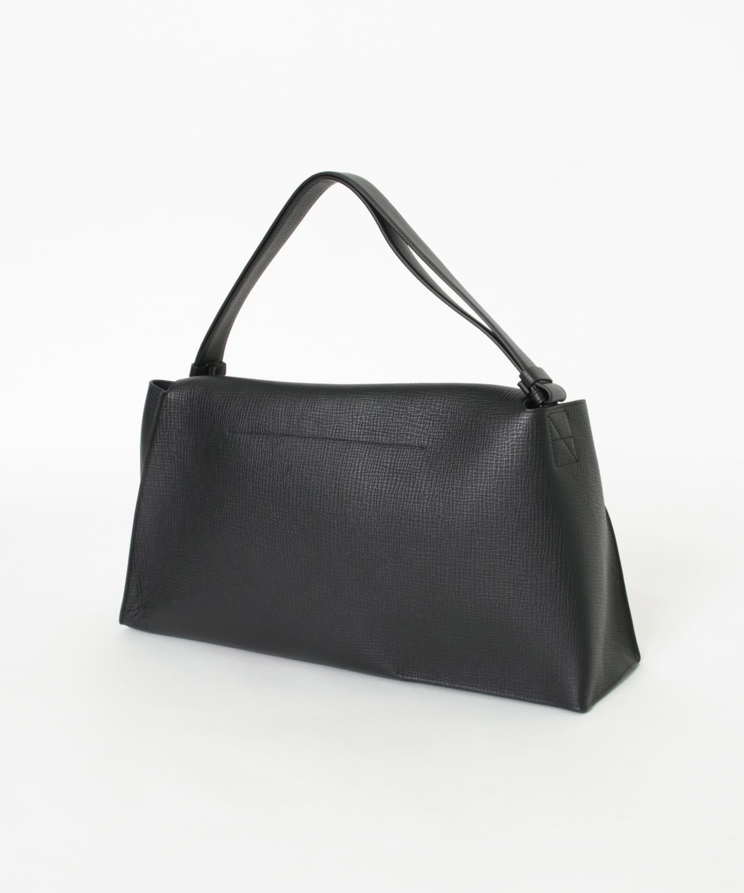 STUDIO NICHOLSON　THE FOLDED SHOULDER BAG BLACK one