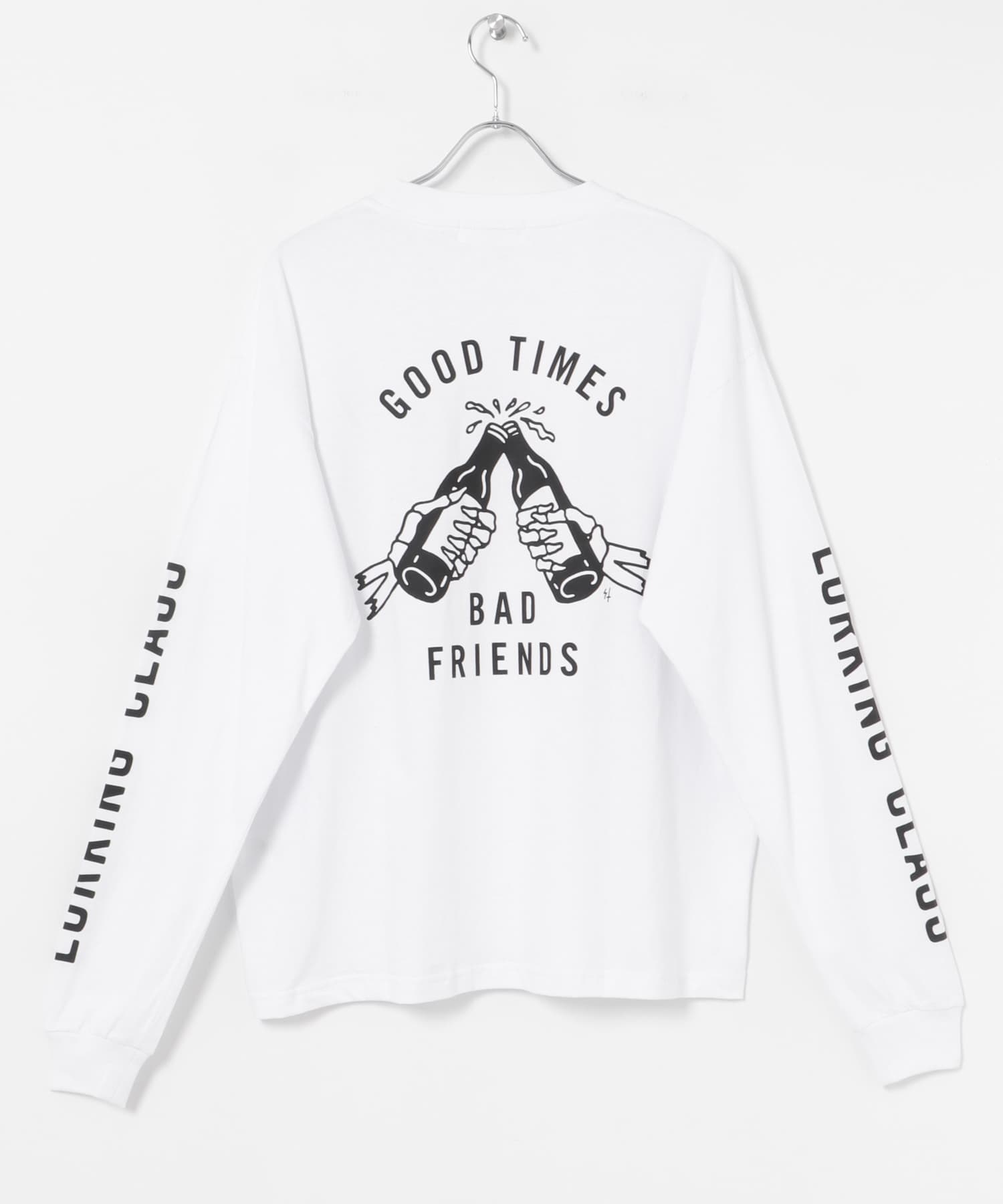 『別注』LURKING CLASS×URBS　GOOD TIME L/S TEE WHITE M