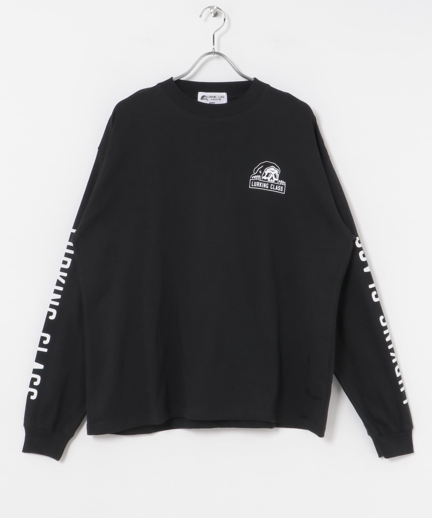 『別注』LURKING CLASS×URBS　GOOD TIME L/S TEE BLACK M