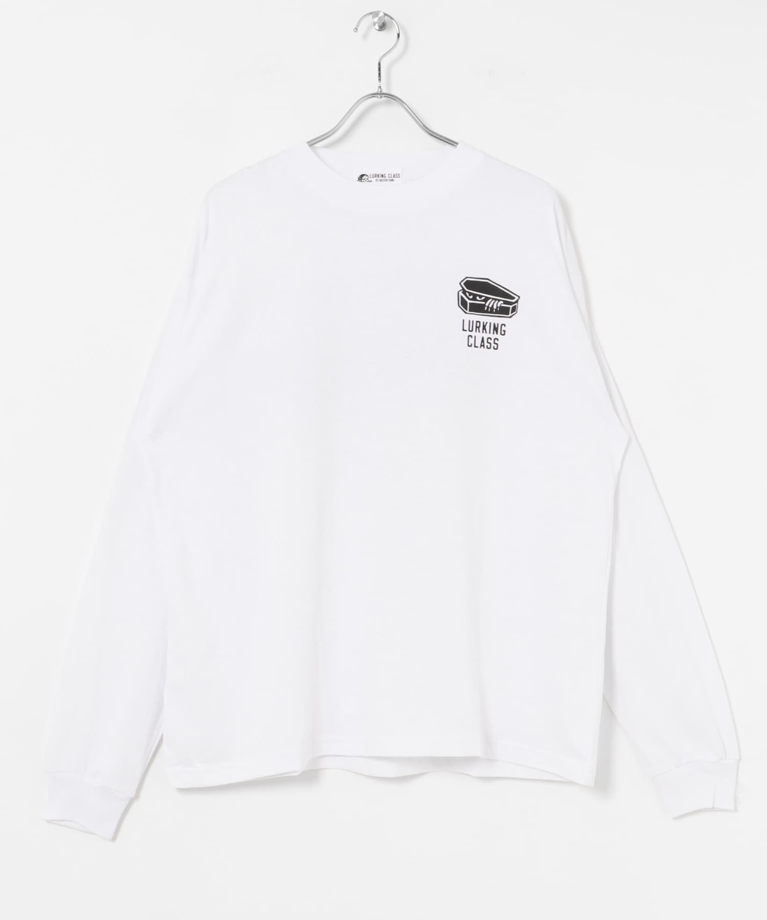 『別注』LURKING CLASS×URBS　GOOD TIME 2 L/S TEE WHITE M