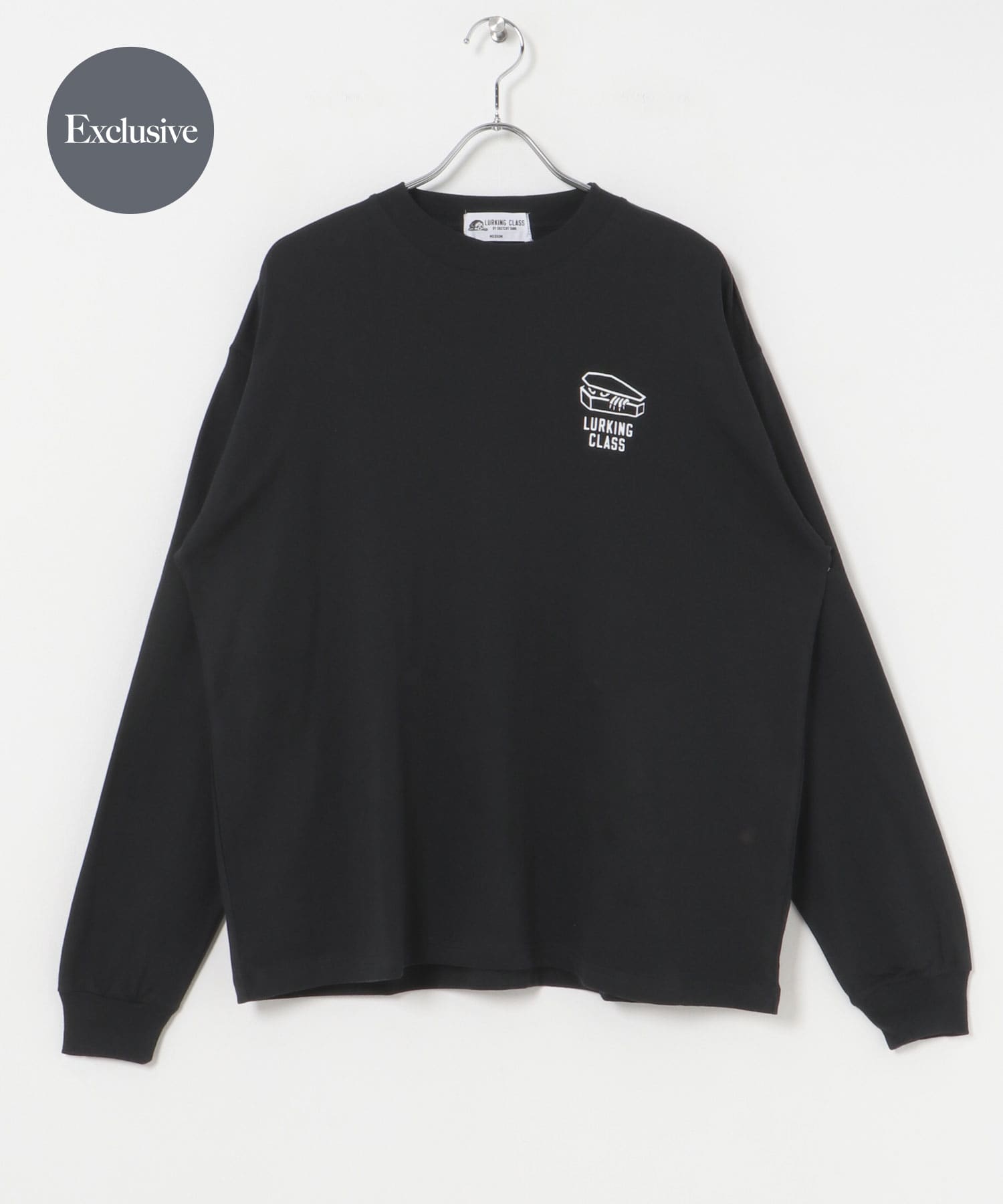 『別注』LURKING CLASS×URBS　GOOD TIME 2 L/S TEE BLACK M