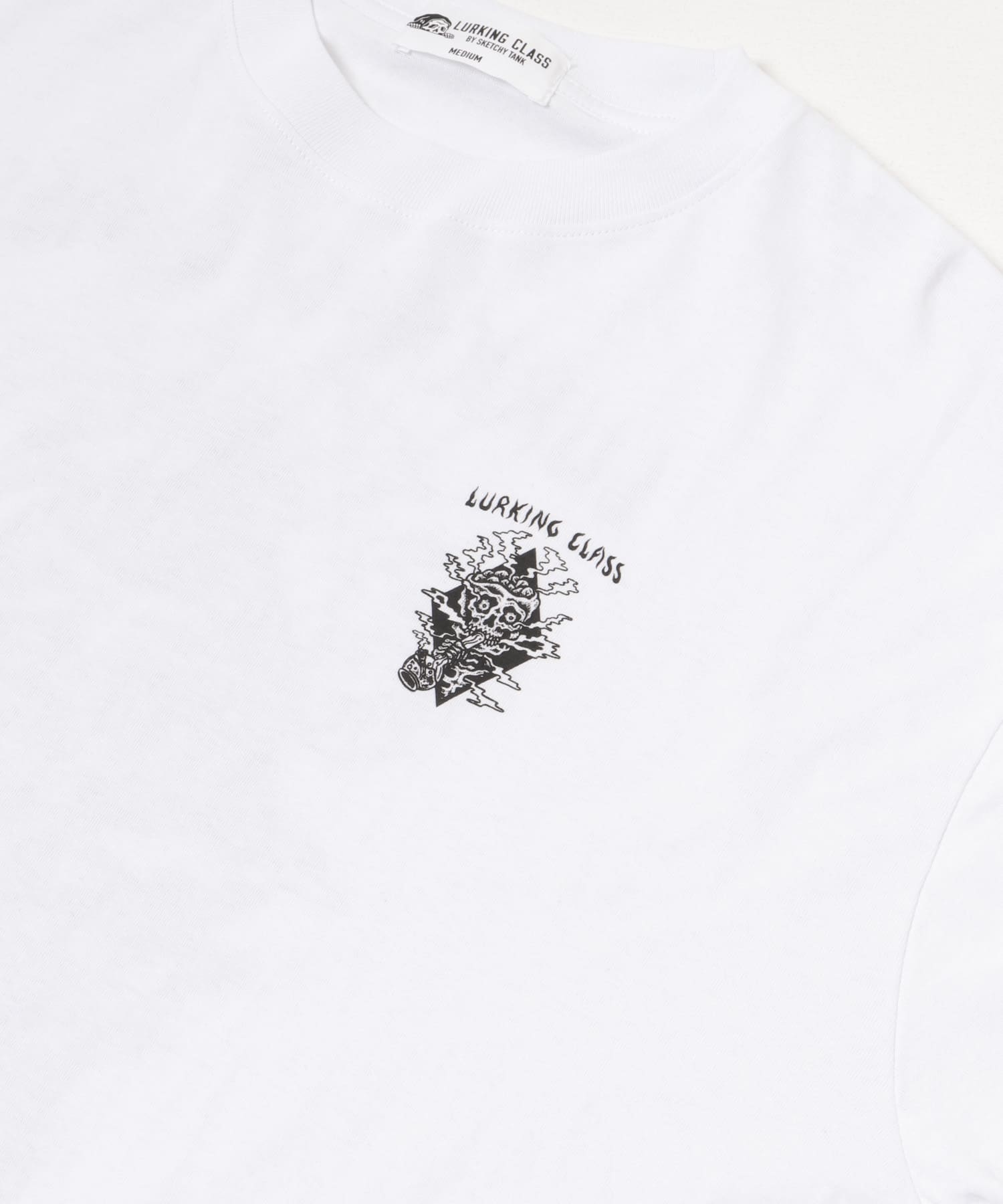 『別注』LURKING CLASS×URBS　BUBBLES L/S TEE WHITE M