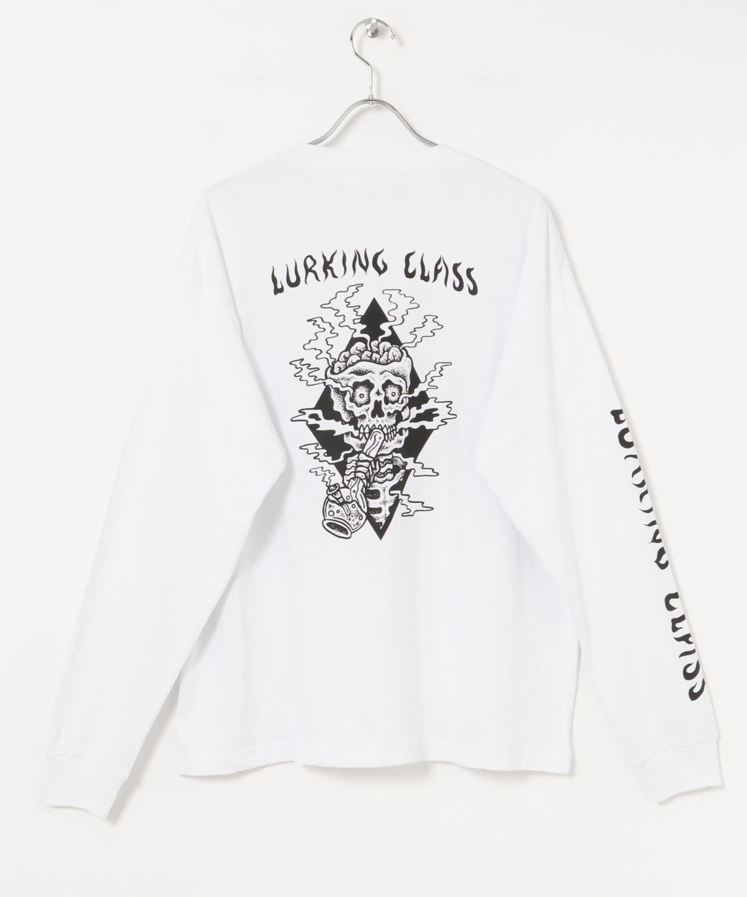 『別注』LURKING CLASS×URBS　BUBBLES L/S TEE WHITE M