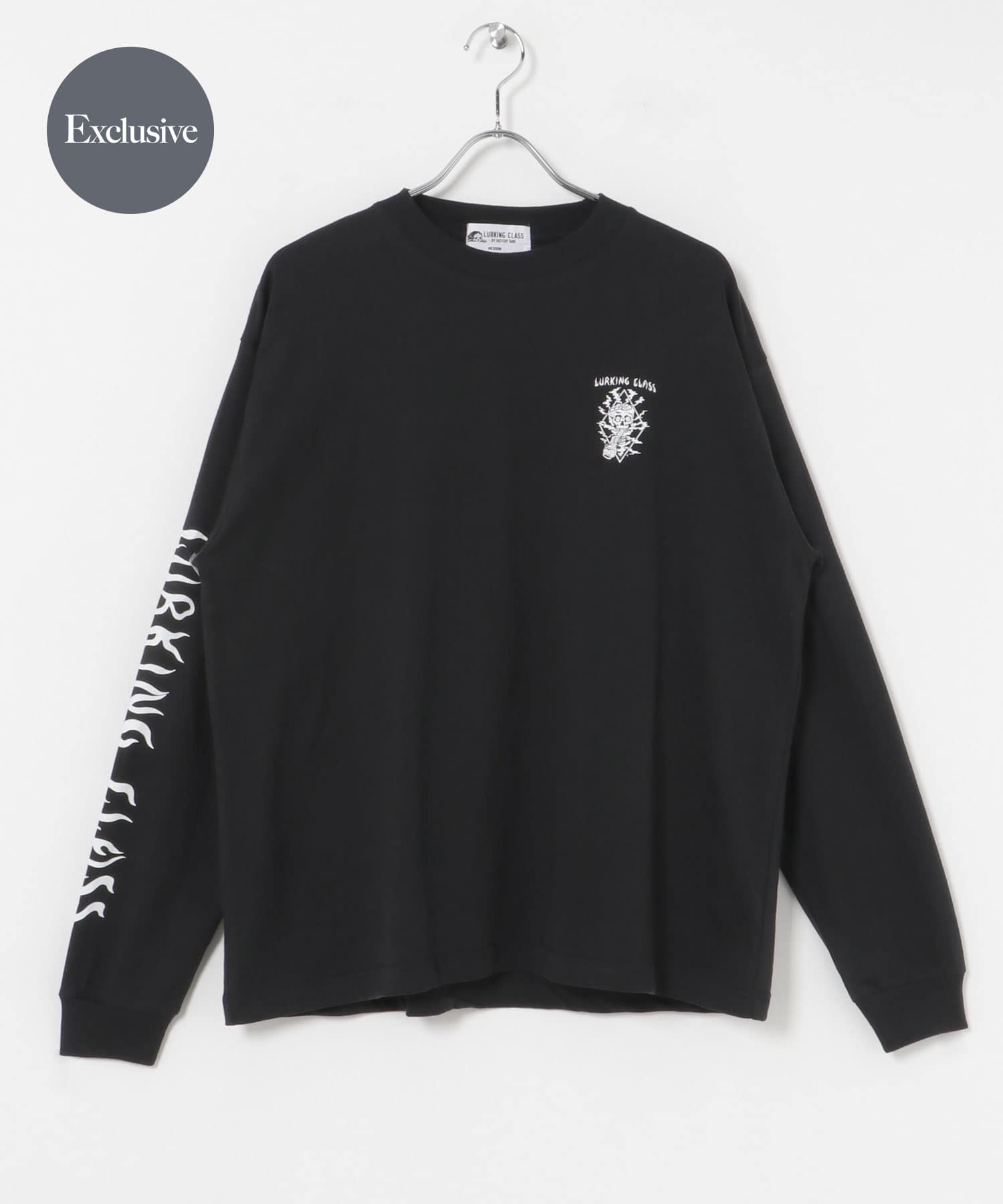『別注』LURKING CLASS×URBS　BUBBLES L/S TEE BLACK M