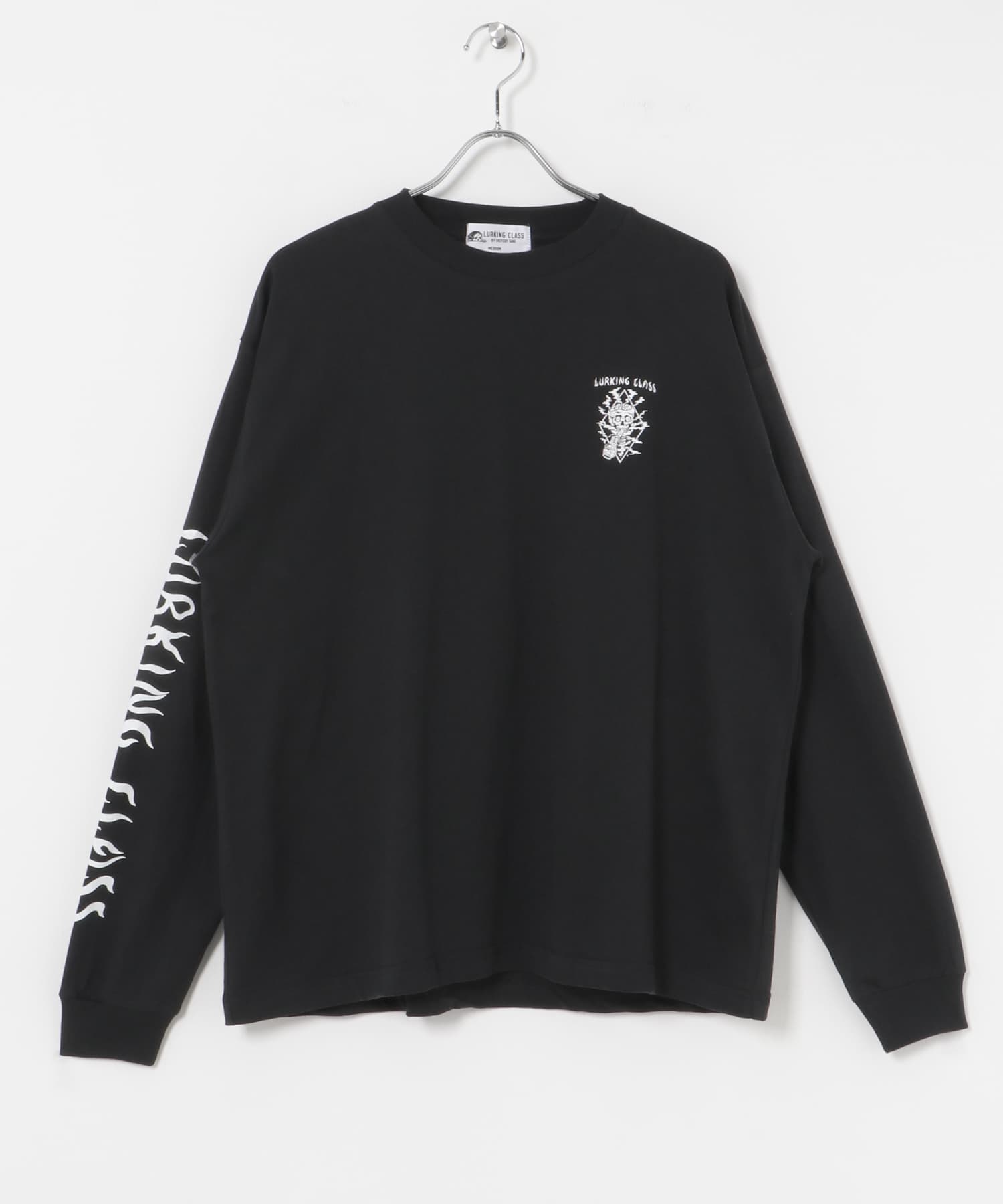 『別注』LURKING CLASS×URBS　BUBBLES L/S TEE BLACK M