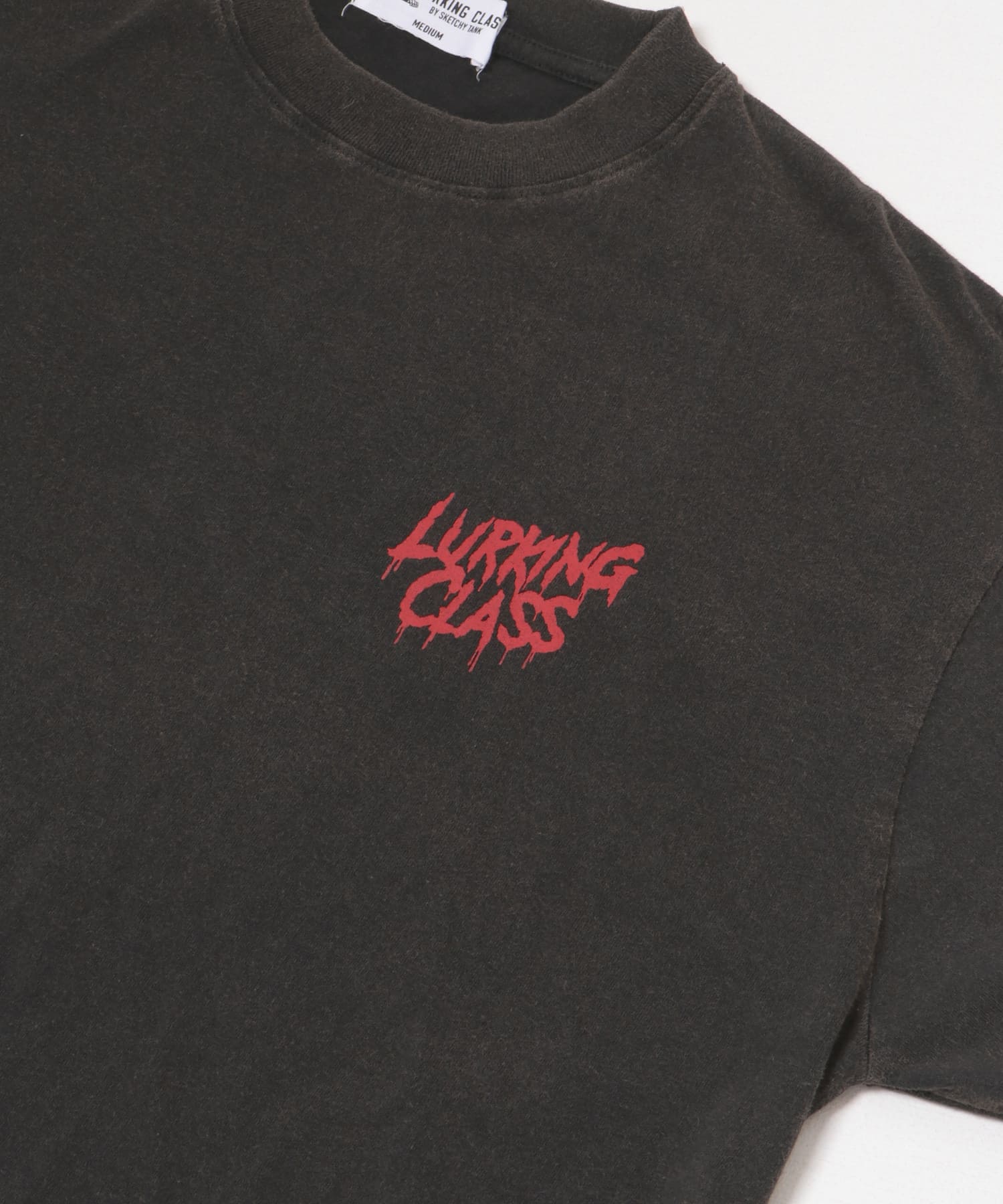 『別注』LURKING CLASS×URBS　TRIANGLE L/S TEE BLACK ACID M