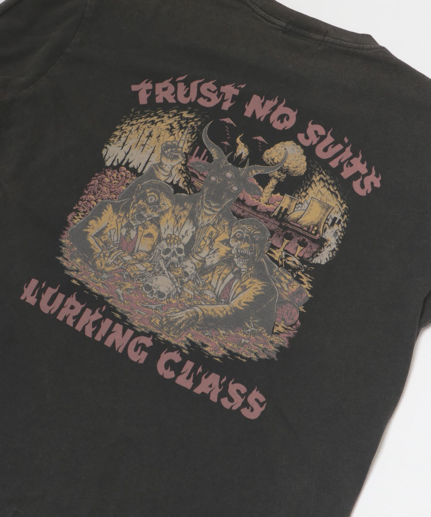 『別注』LURKING CLASS×URBS　TRUST NO SUIT L/S BLACK ACID M