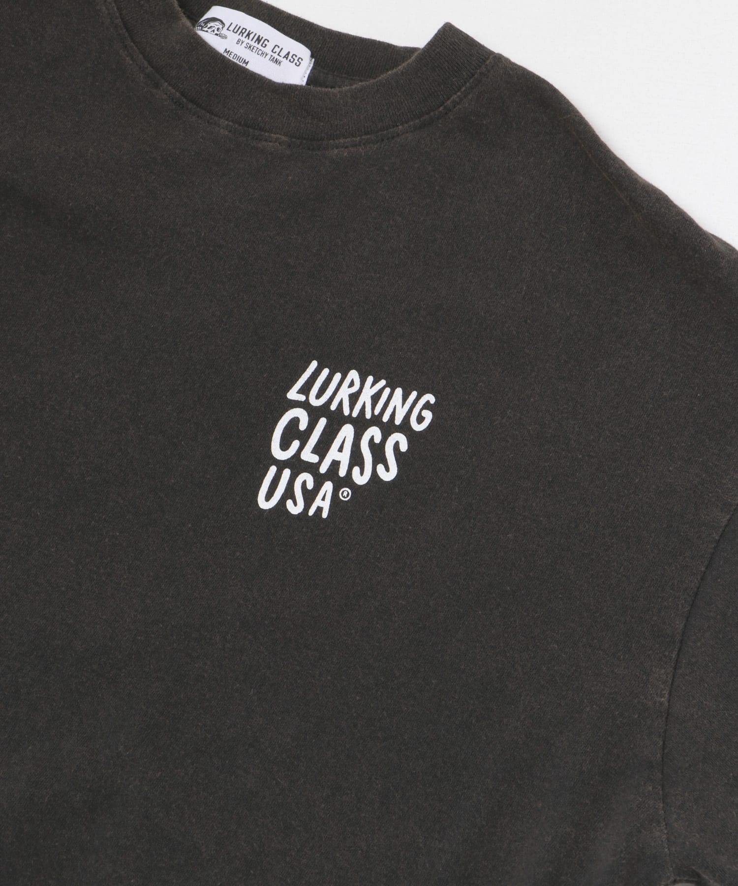 『別注』LURKING CLASS×URBS　USA L/S TEE BLACK ACID M