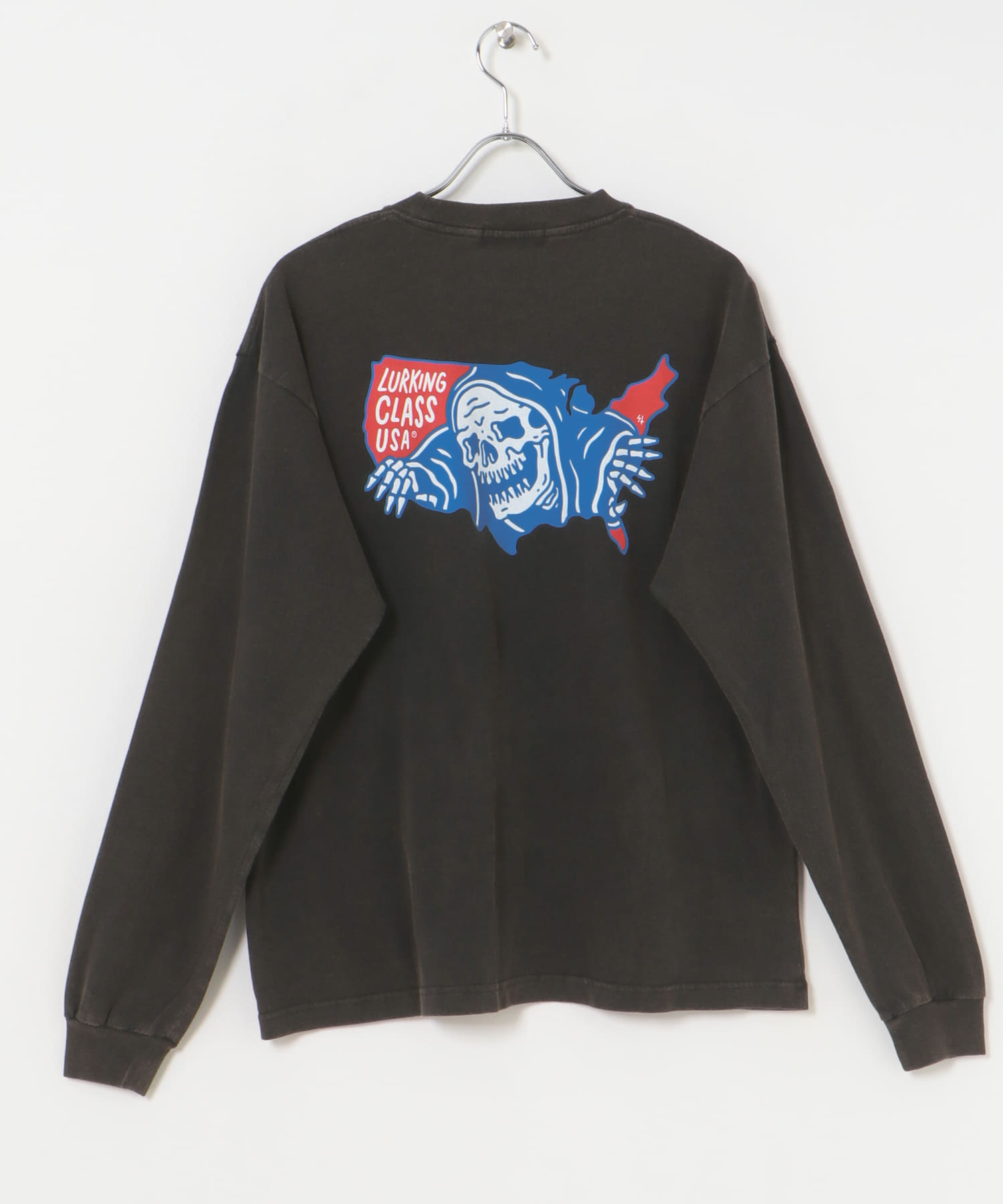『別注』LURKING CLASS×URBS　USA L/S TEE BLACK ACID M