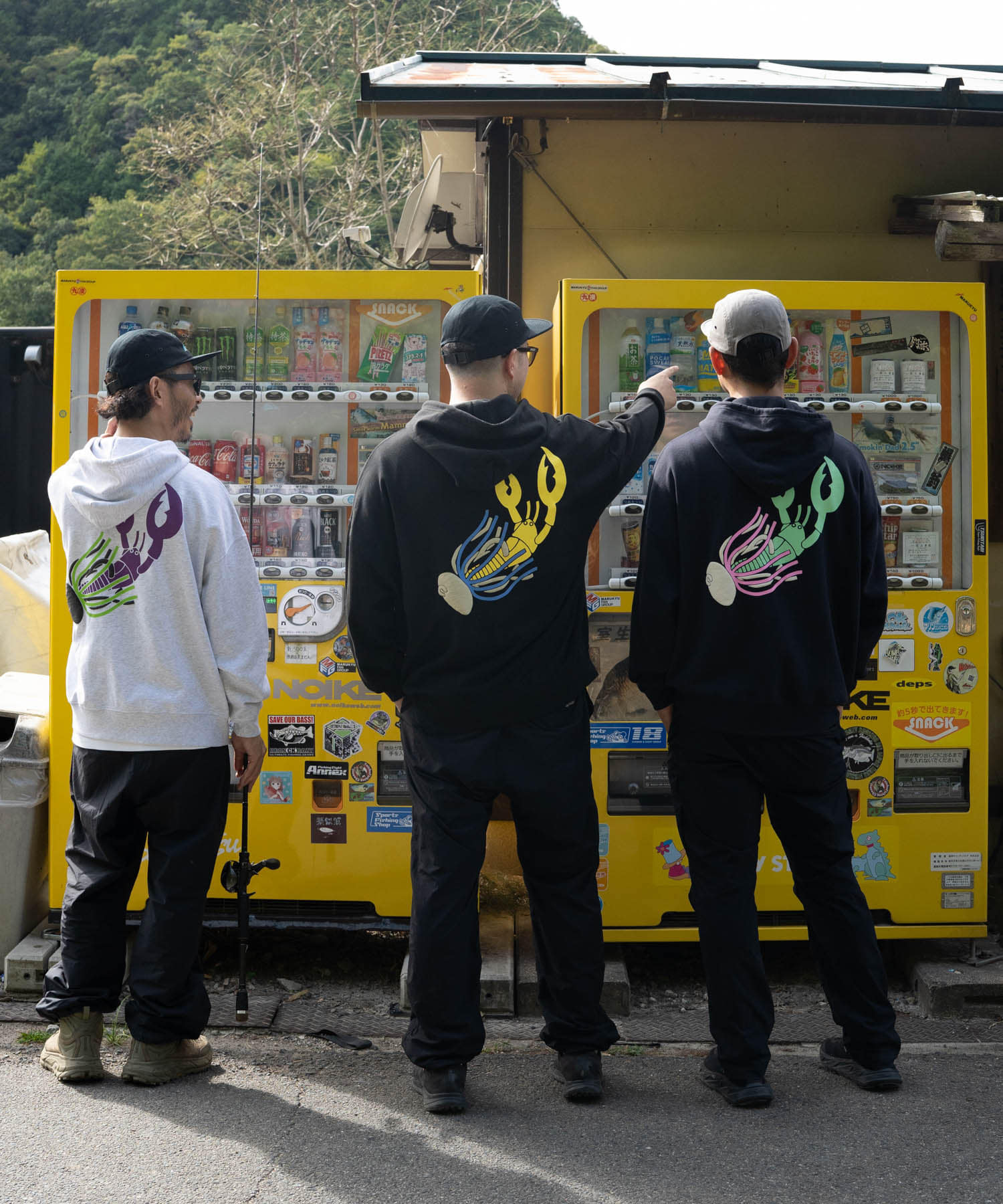 『別注』TASF×LAKE SEEKERS　LOVER JIGパーカー BLK M