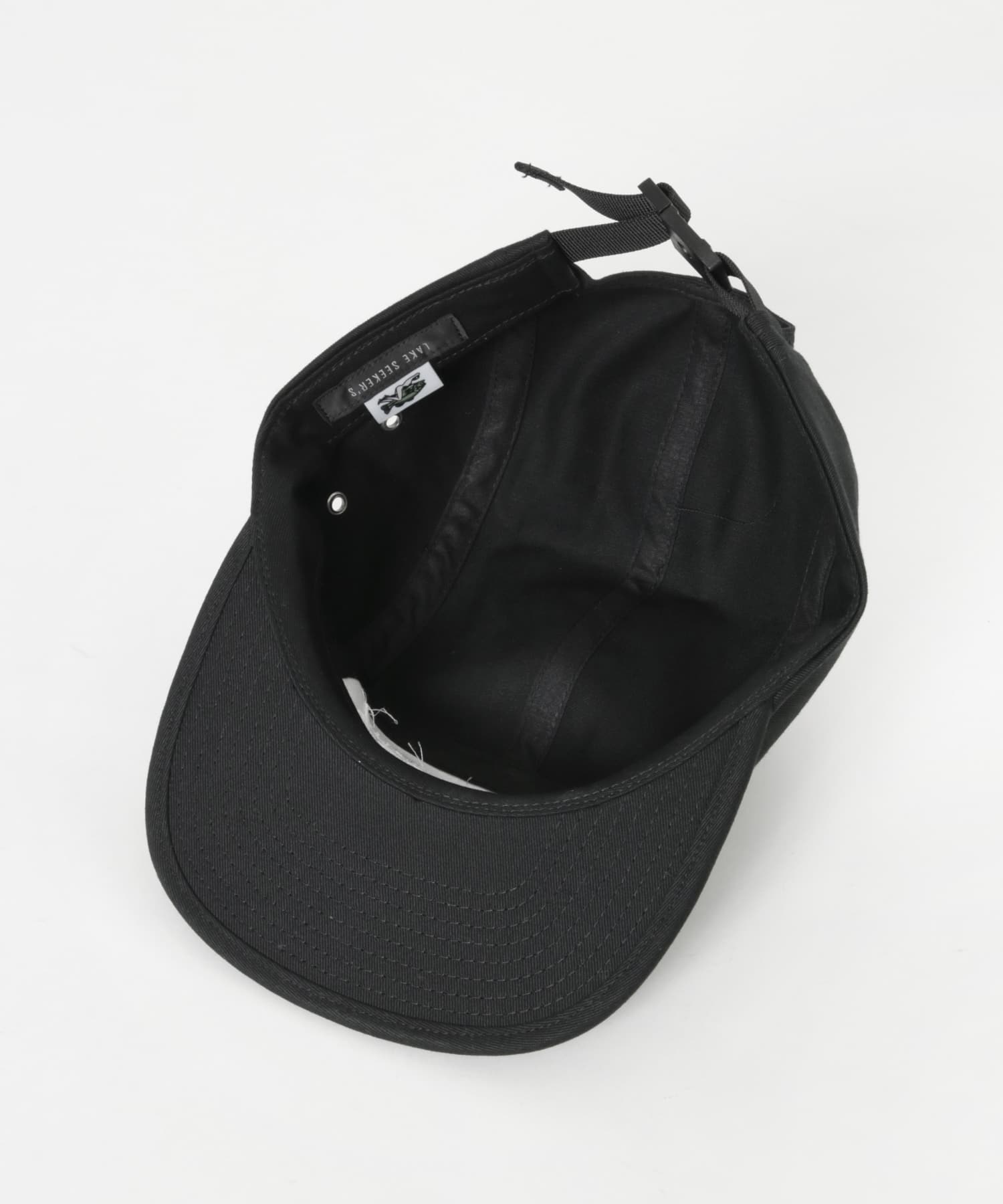 『別注』TASF×LAKE SEEKERS　LOGO CAP BLK/WHT FREE