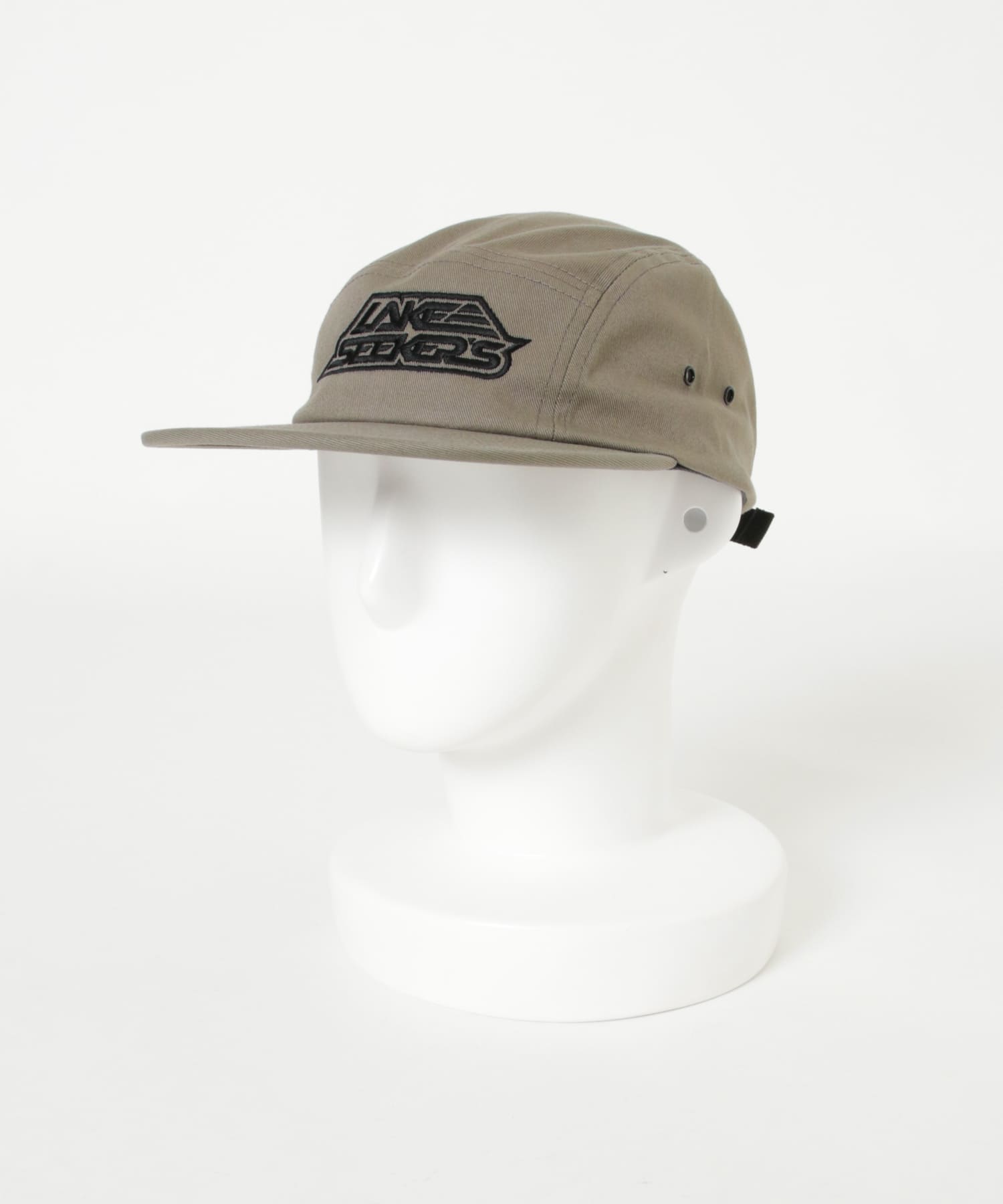 『別注』TASF×LAKE SEEKERS　LOGO CAP GRY/BLK FREE
