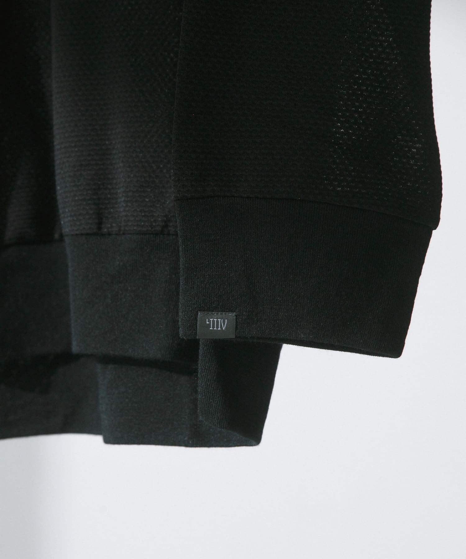 THINKWOOL　TW MESH L/S RIB SHIRTS Black 5