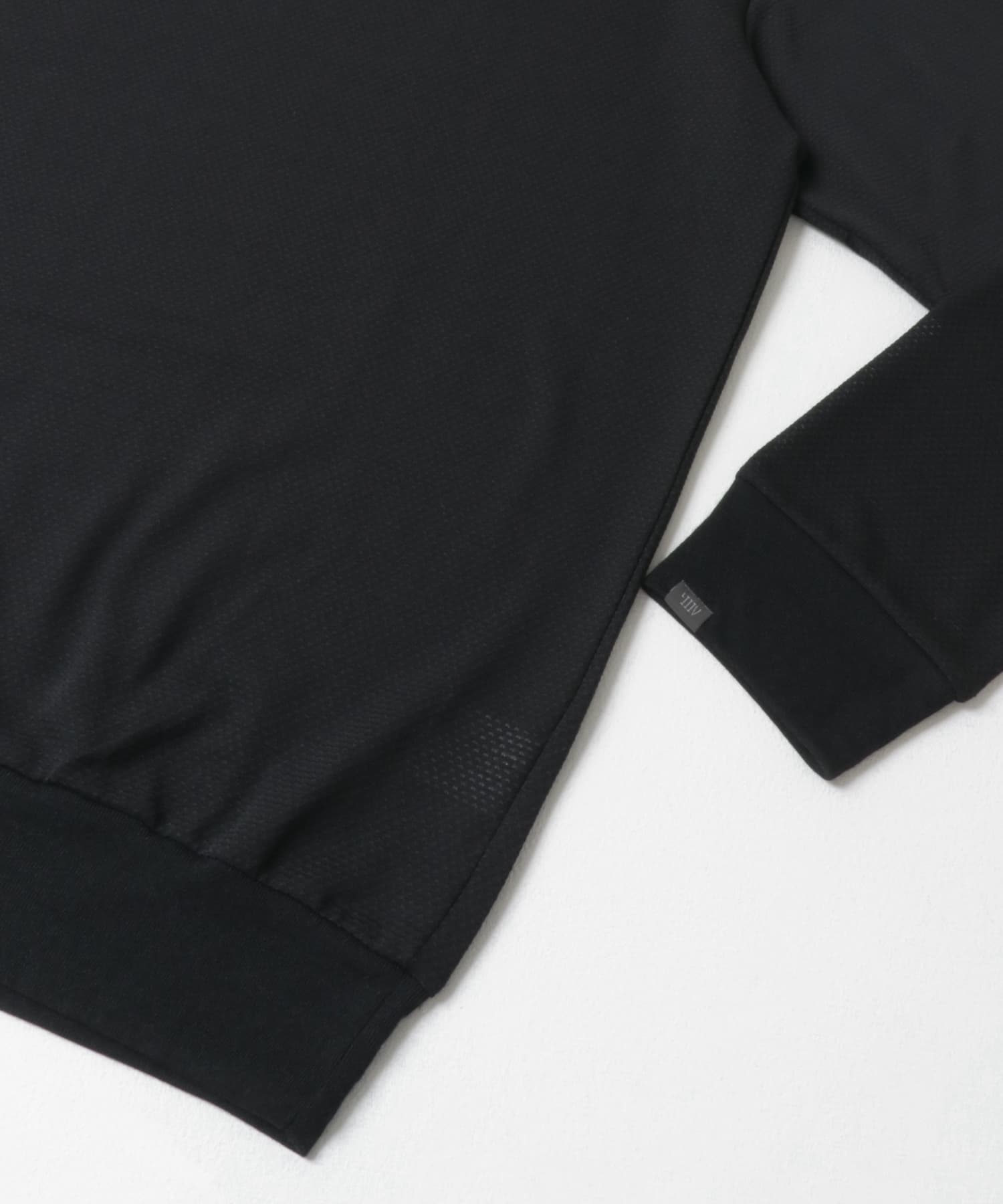 THINKWOOL　TW MESH L/S RIB SHIRTS Black 5