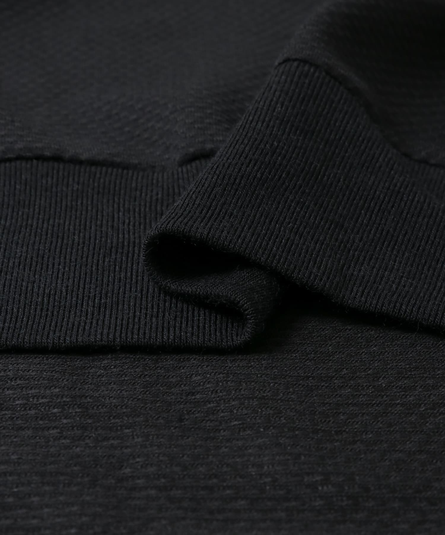 THINKWOOL　TW MESH L/S RIB SHIRTS Black 5