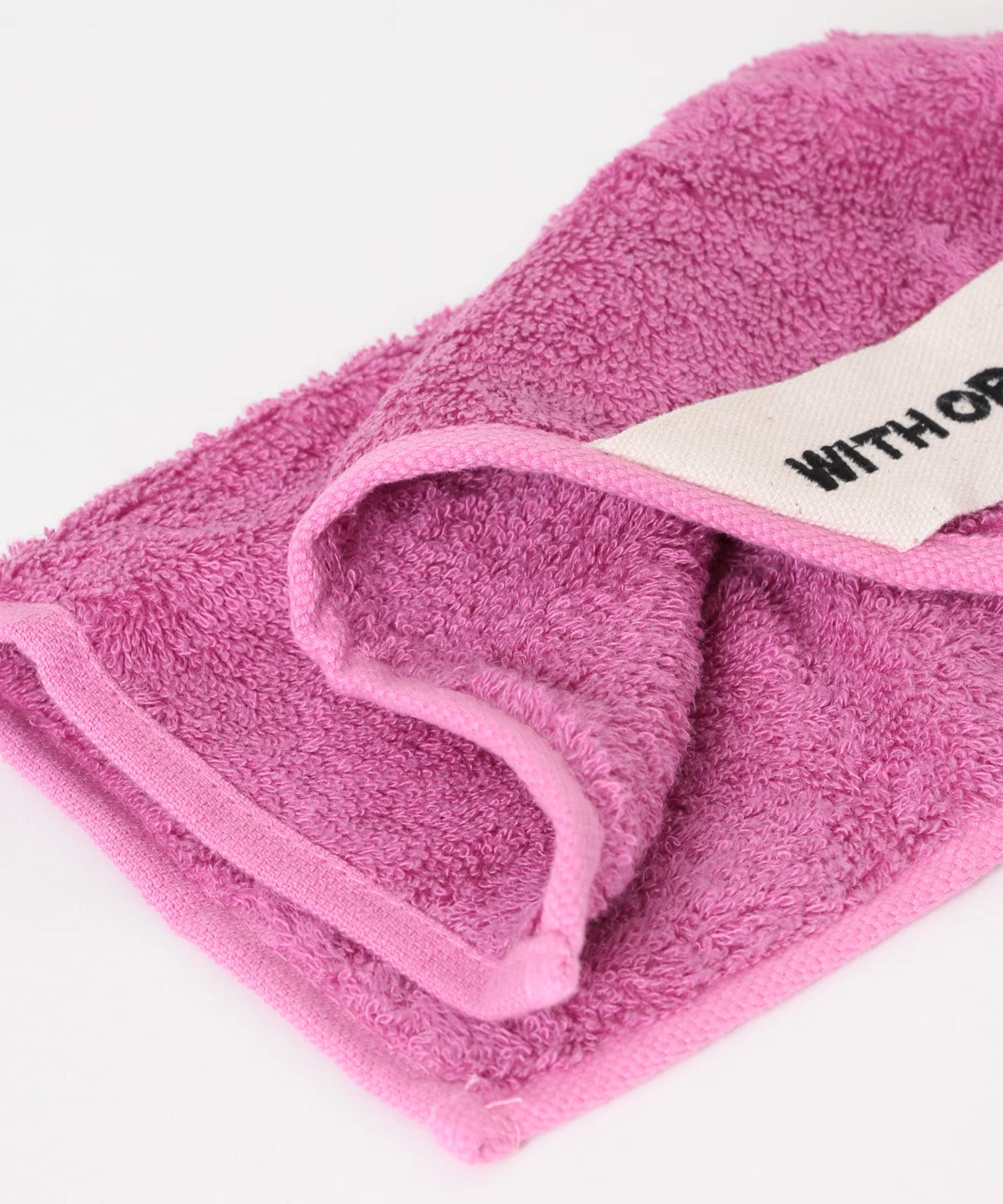 WITH OR WITHOUT　Hand Towel PINK FREE