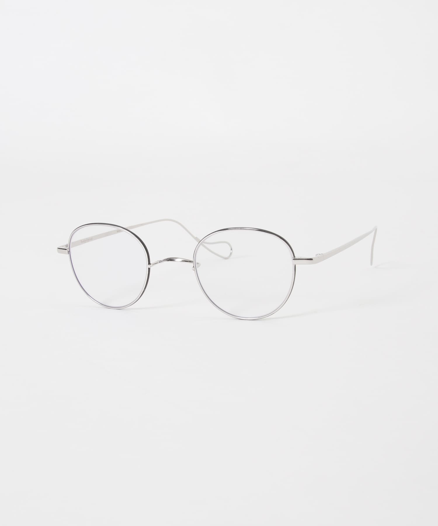 Buddy Optical クリアラウンドメガネ Buddy Optical eis(- silver.c): ファッション雑貨｜URBAN