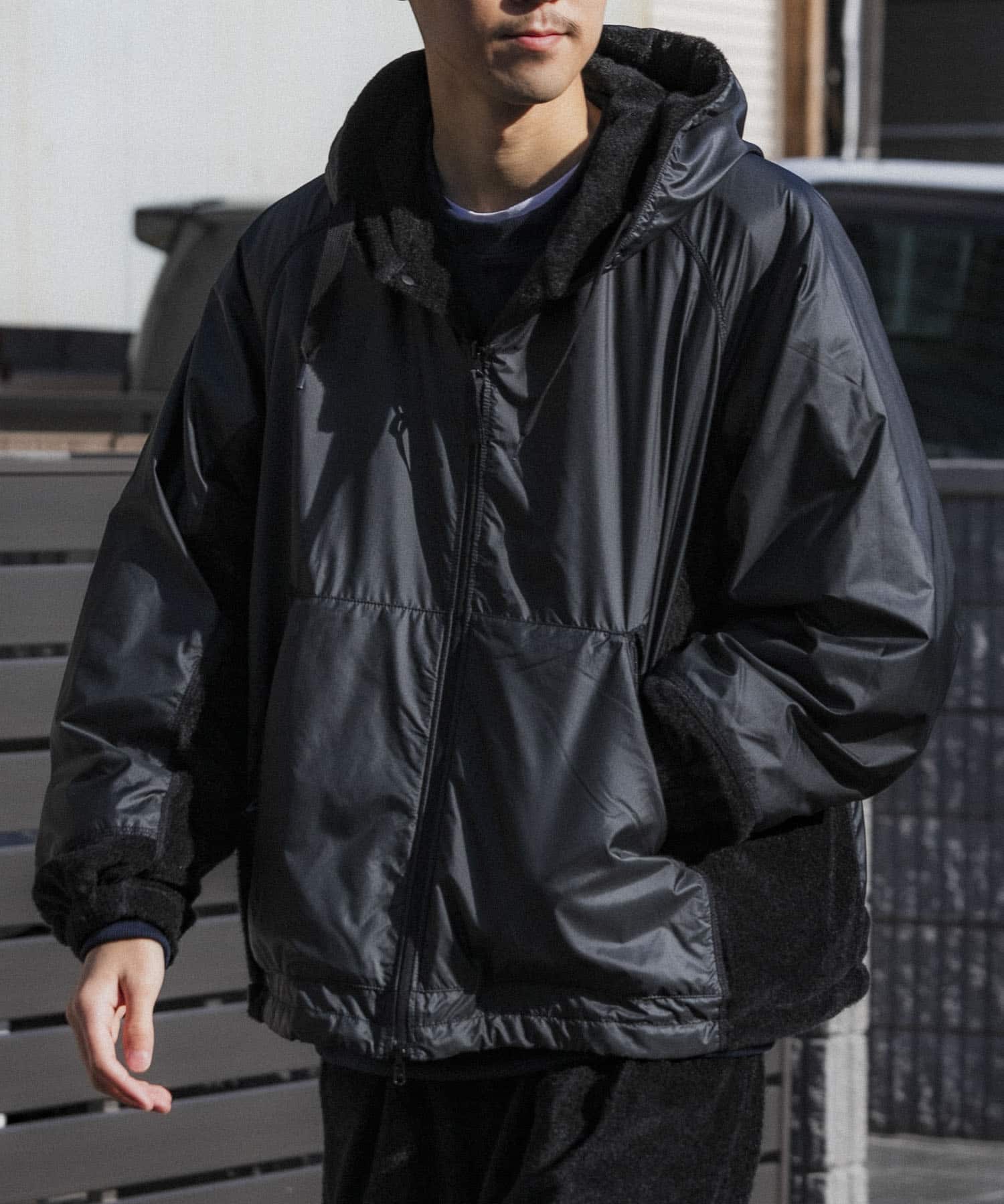 model身長：180cm 着用サイズ：L