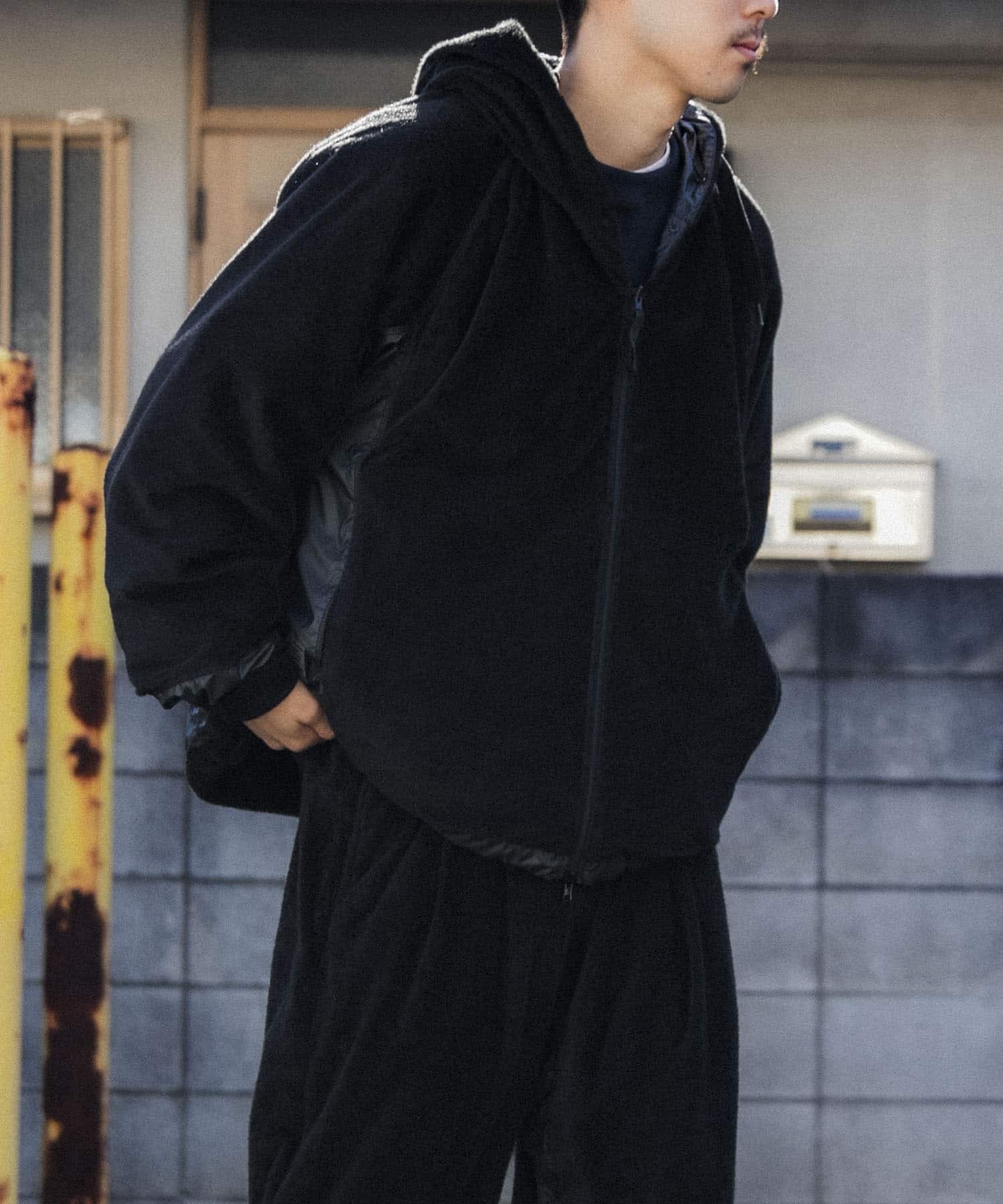 model身長：180cm 着用サイズ：L