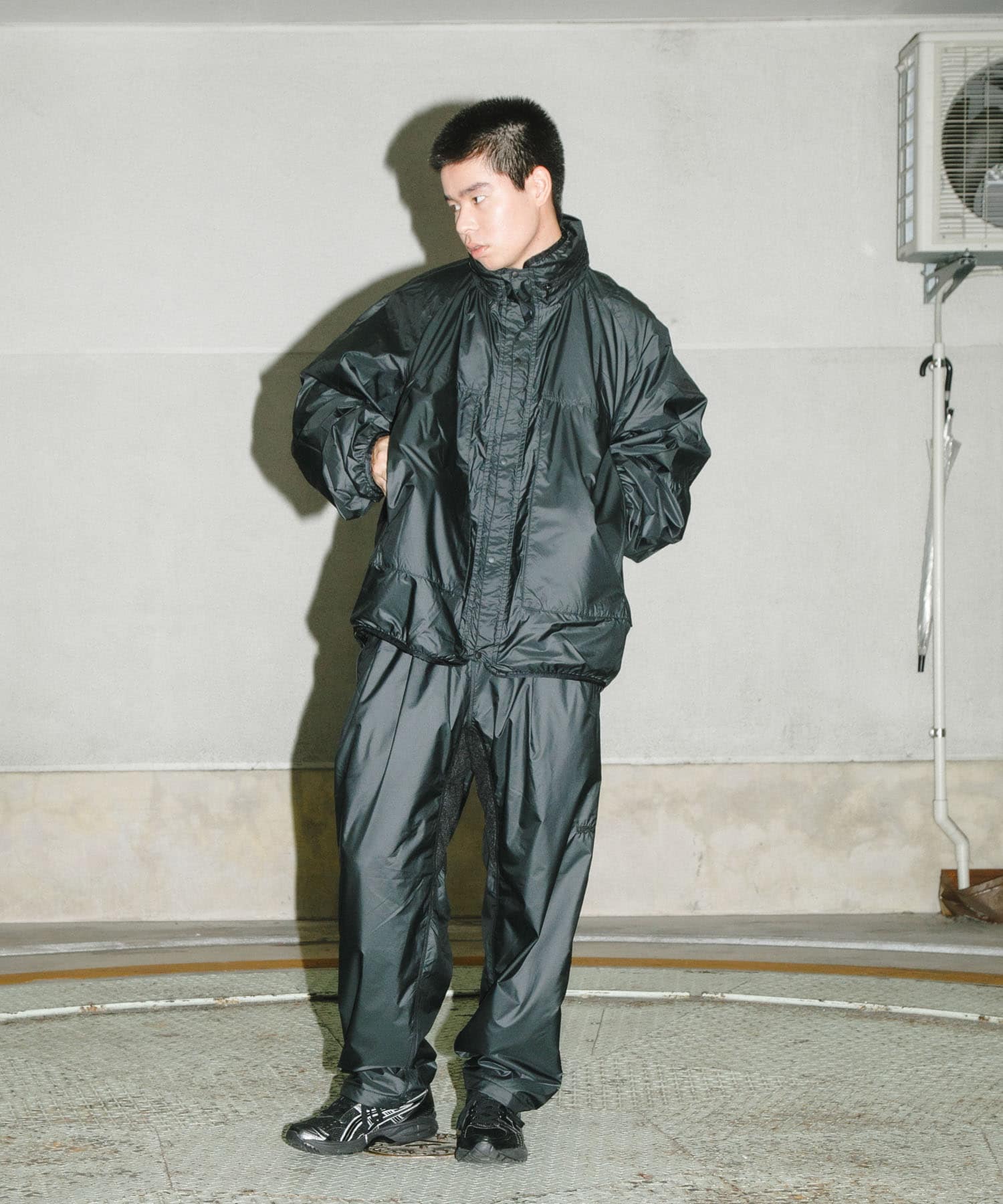 『別注』BROOXON×URBS　U.P.S. AIRLITE WARM TECH JACKET BLACK M
