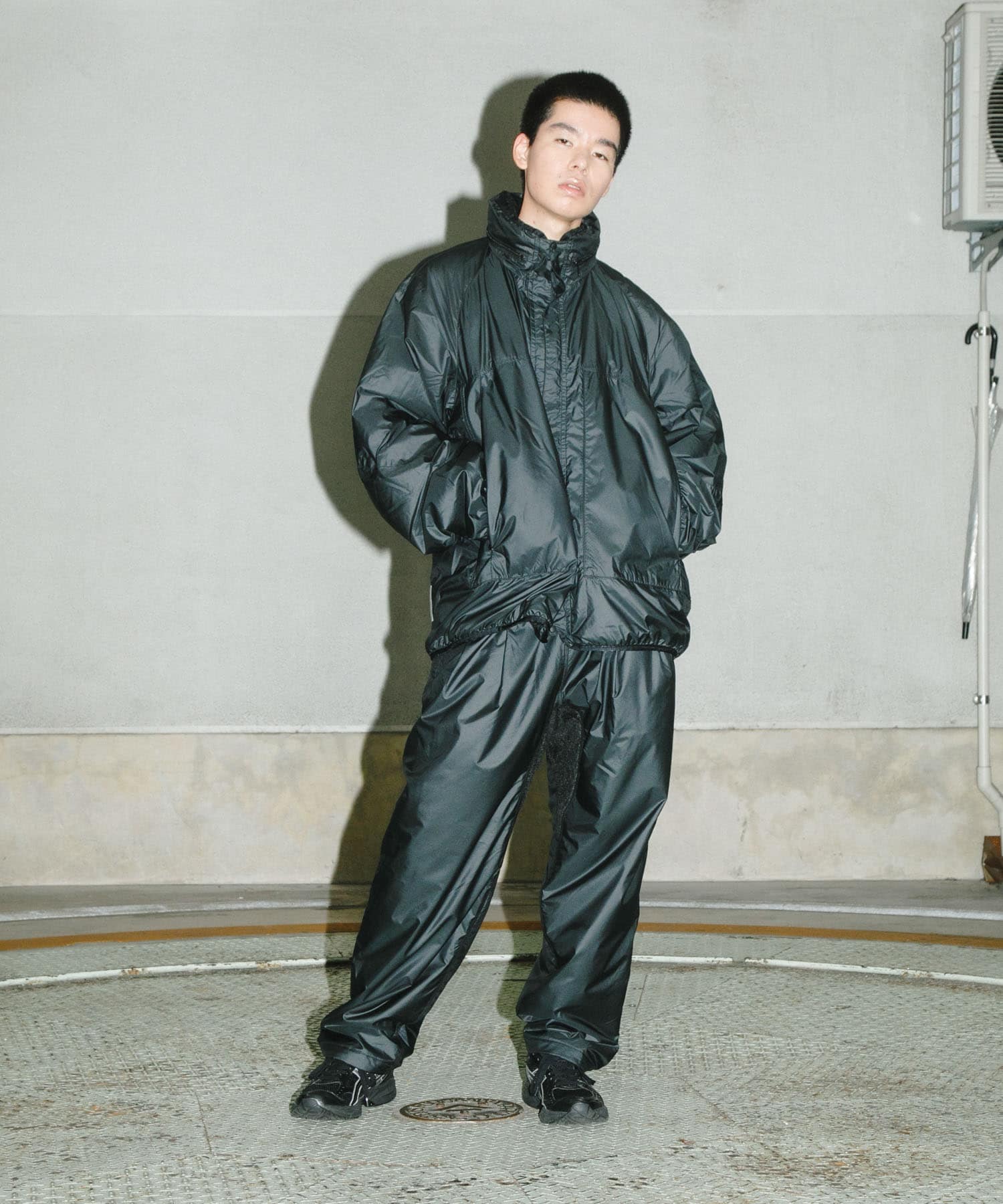 『別注』BROOXON×URBS　U.P.S. AIRLITE WARM TECH JACKET BLACK M