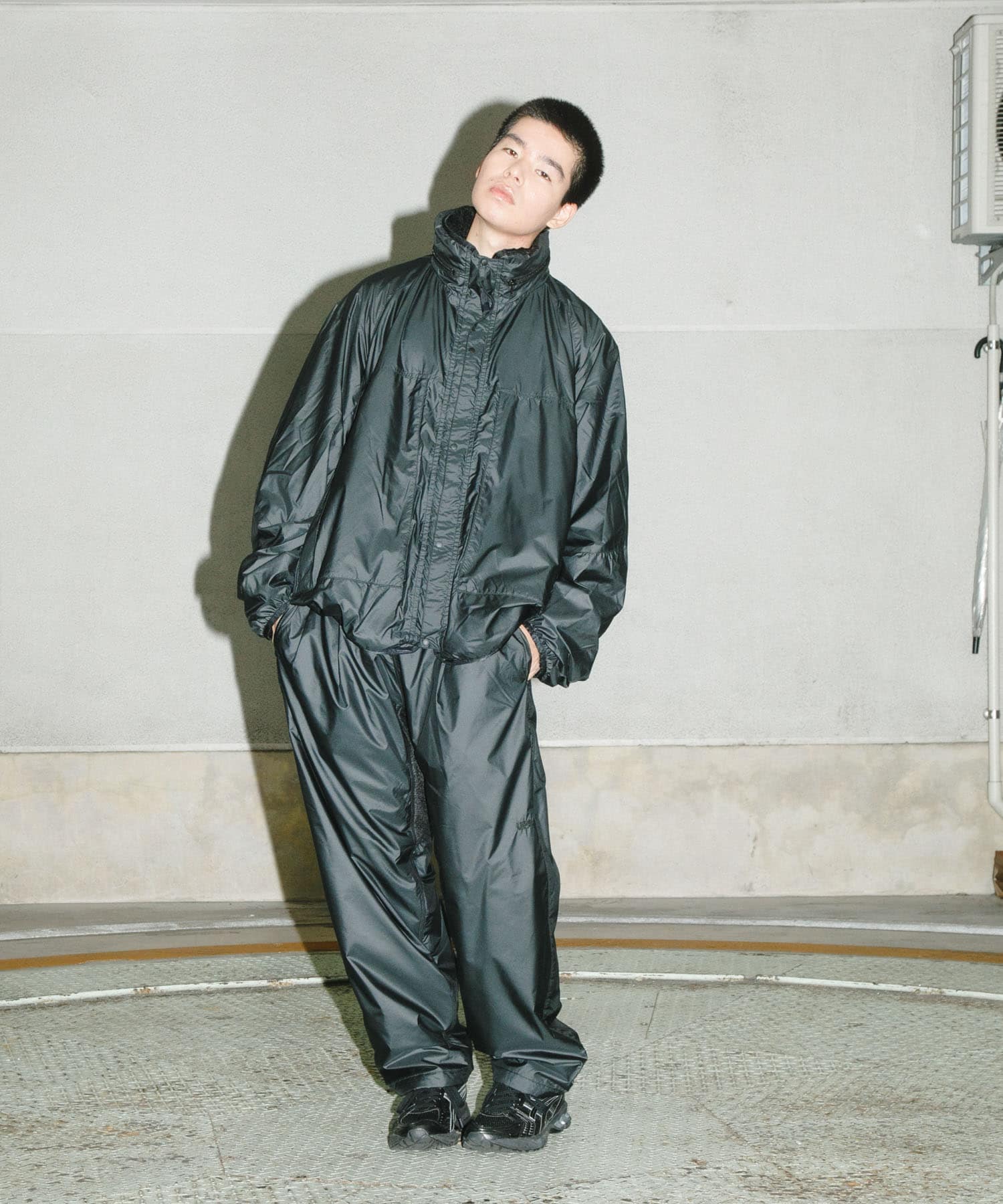 『別注』BROOXON×URBS　U.P.S. AIRLITE WARM TECH JACKET BLACK M
