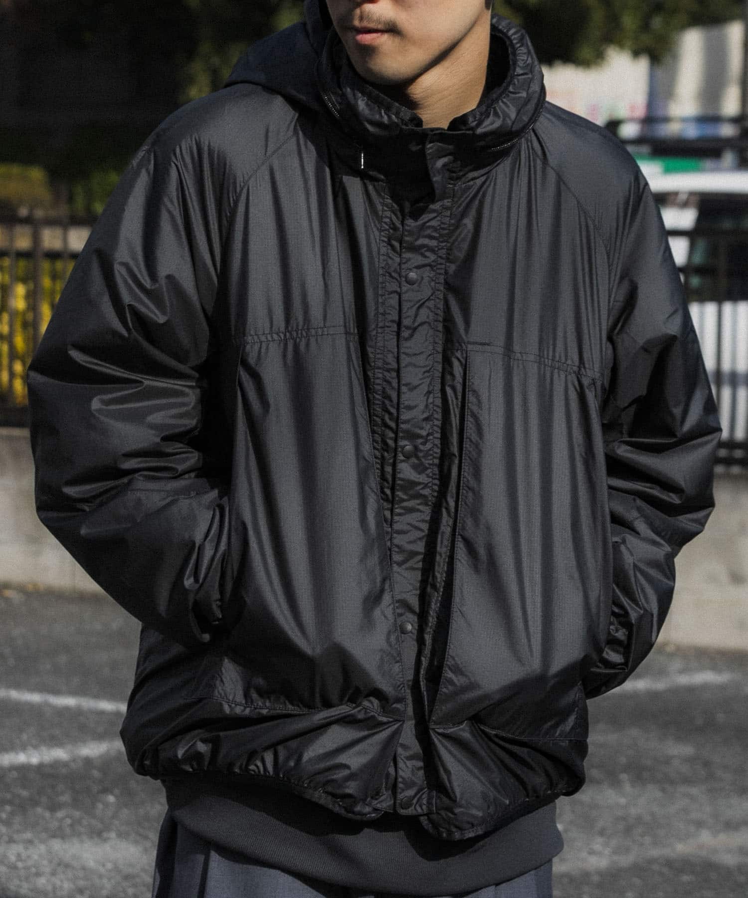 model身長：180cm 着用サイズ：L
