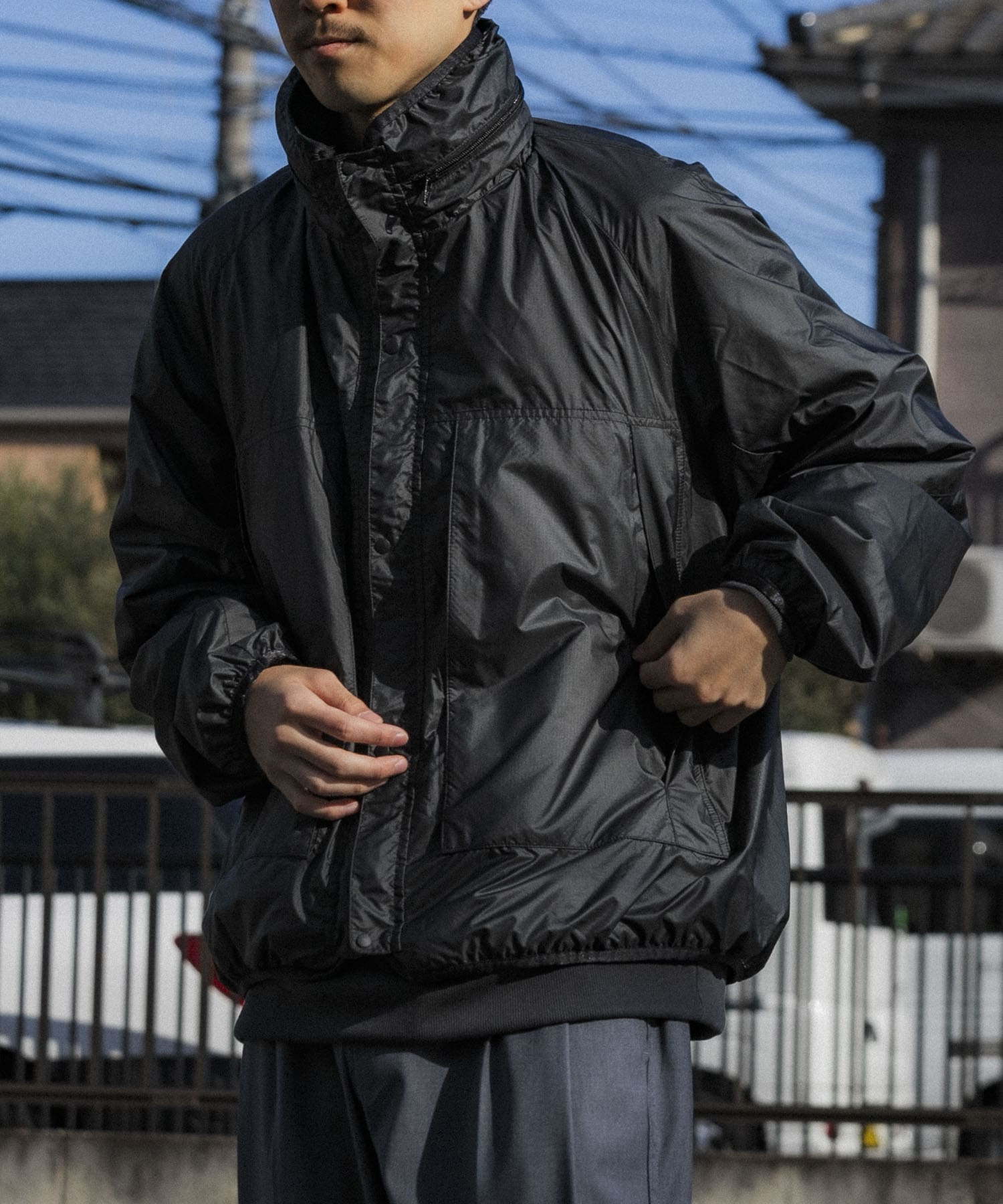 model身長：180cm 着用サイズ：L