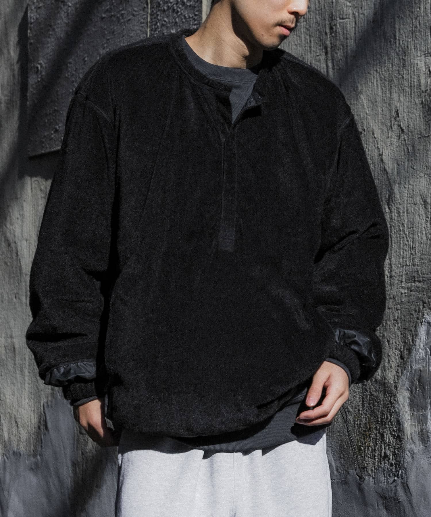 model身長：180cm 着用サイズ：L