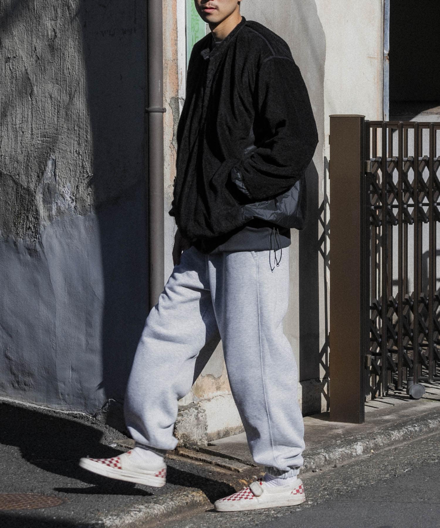 model身長：180cm 着用サイズ：L