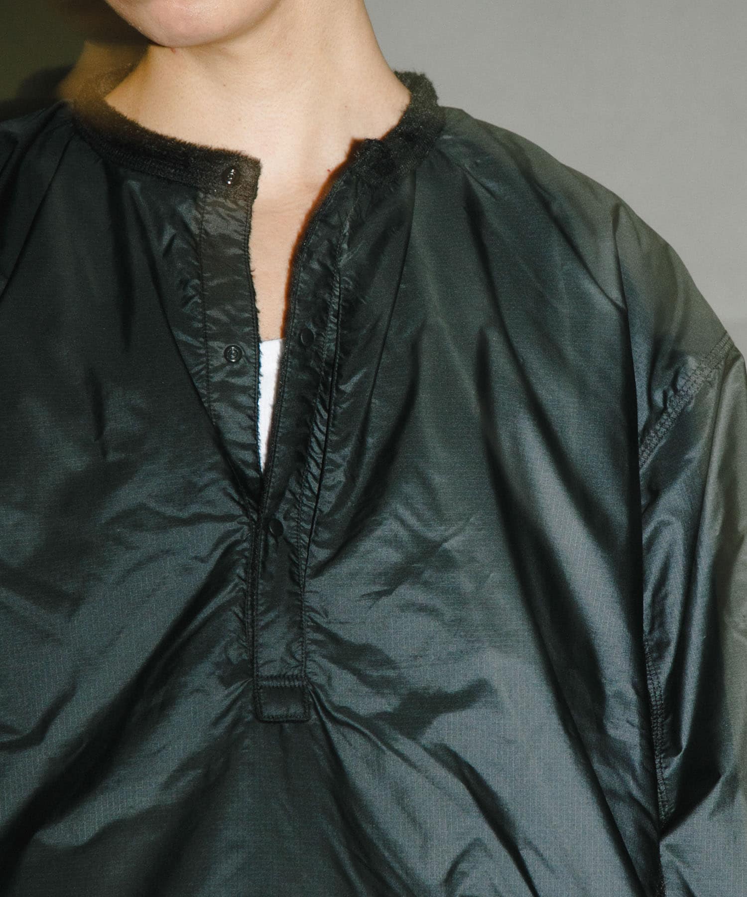 『別注』BROOXON×URBS　U.P.S. AIRLITE WARM SWEAT SHIRTS BLACK L