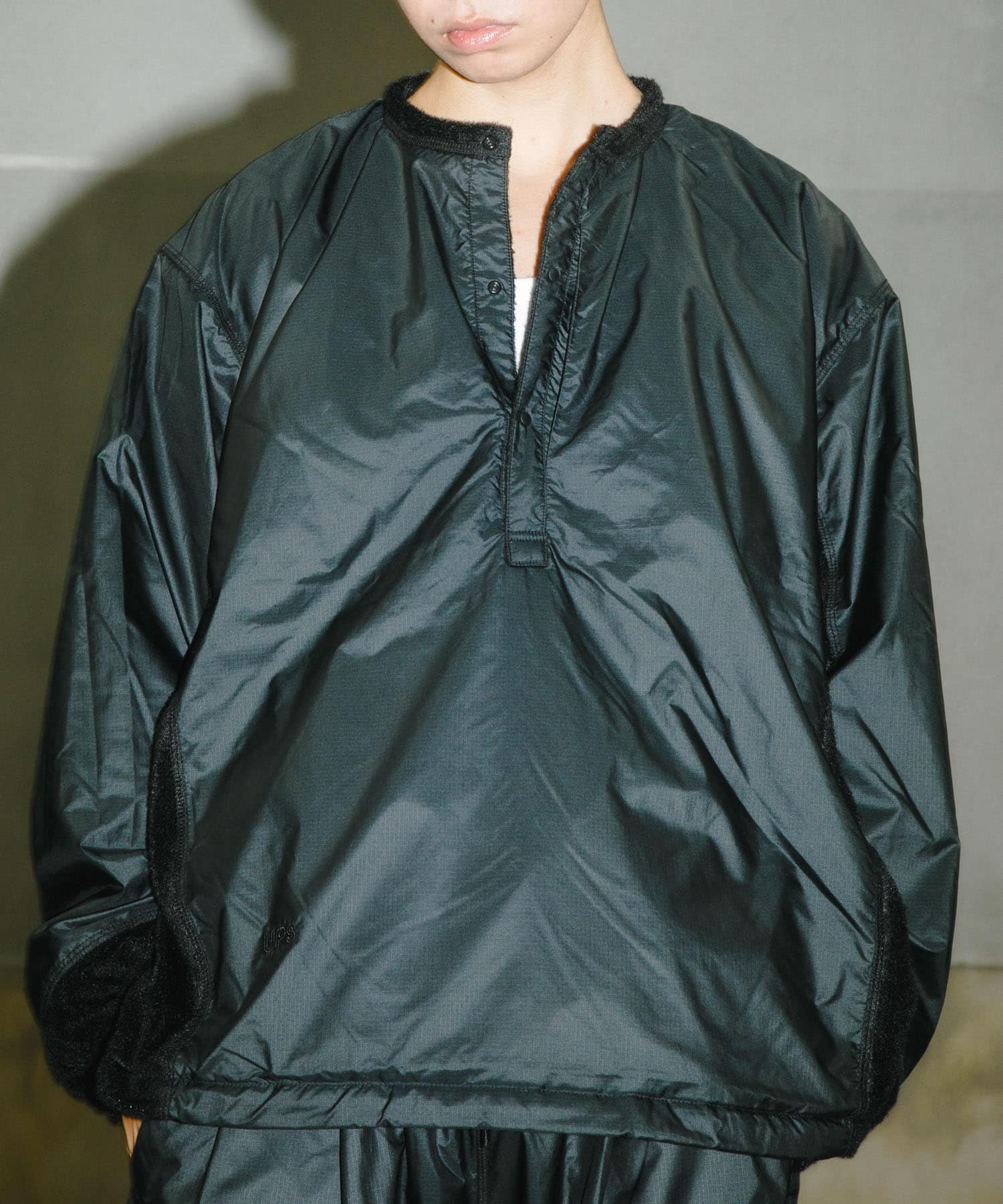 『別注』BROOXON×URBS　U.P.S. AIRLITE WARM SWEAT SHIRTS BLACK XL