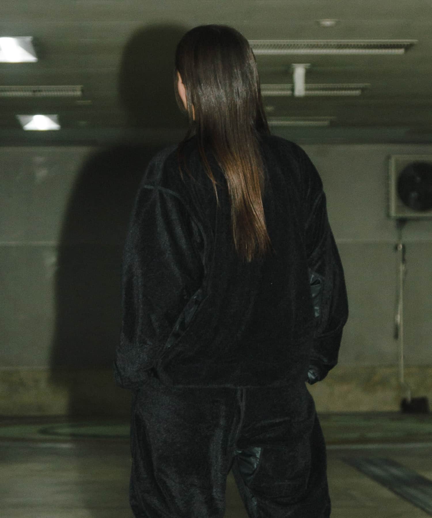 『別注』BROOXON×URBS　U.P.S. AIRLITE WARM SWEAT SHIRTS BLACK XL