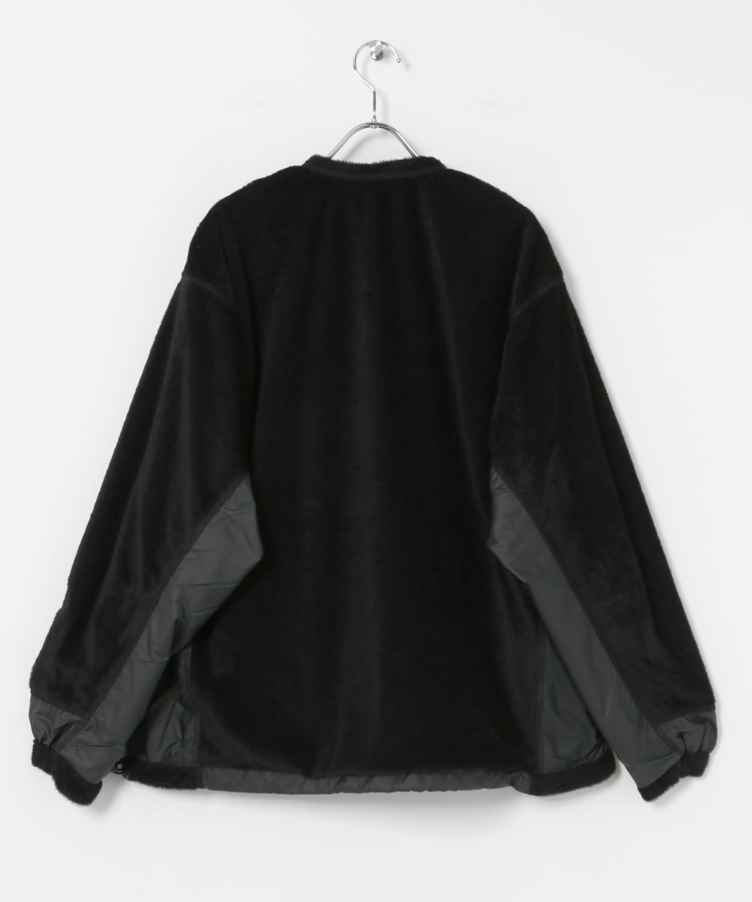 『別注』BROOXON×URBS　U.P.S. AIRLITE WARM SWEAT SHIRTS BLACK M