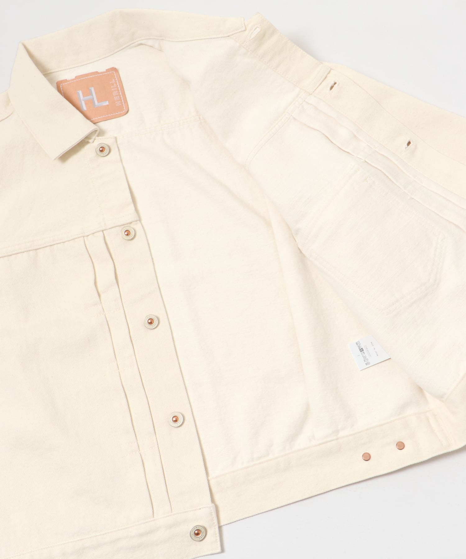 HERILL　HL Denim XX Jacket Natural 1