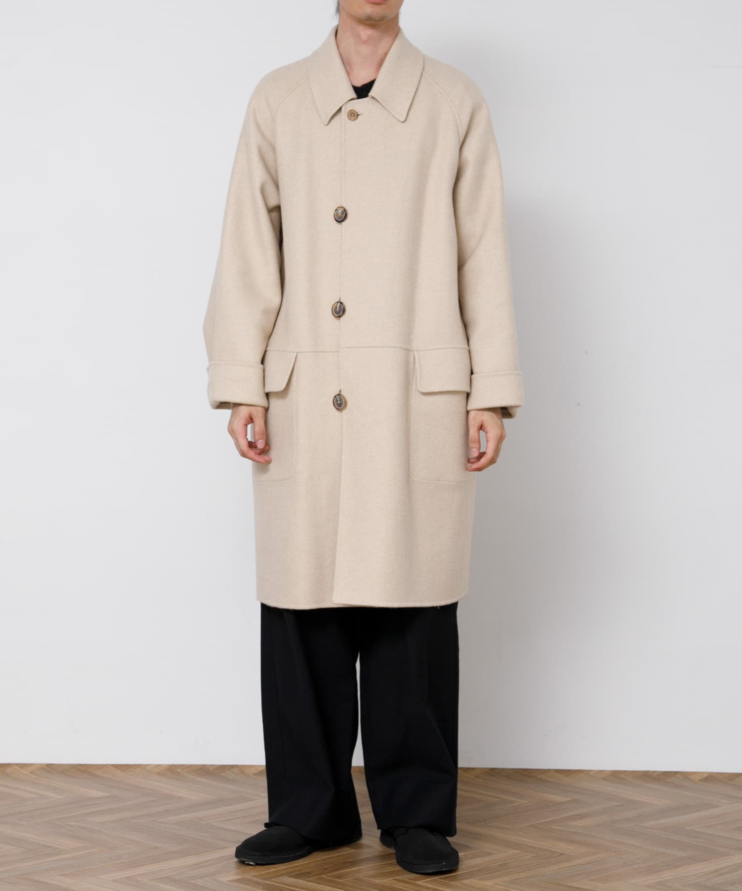 HERILL Goldencash Reversiblecoat(2 Natural): アウター｜URBAN