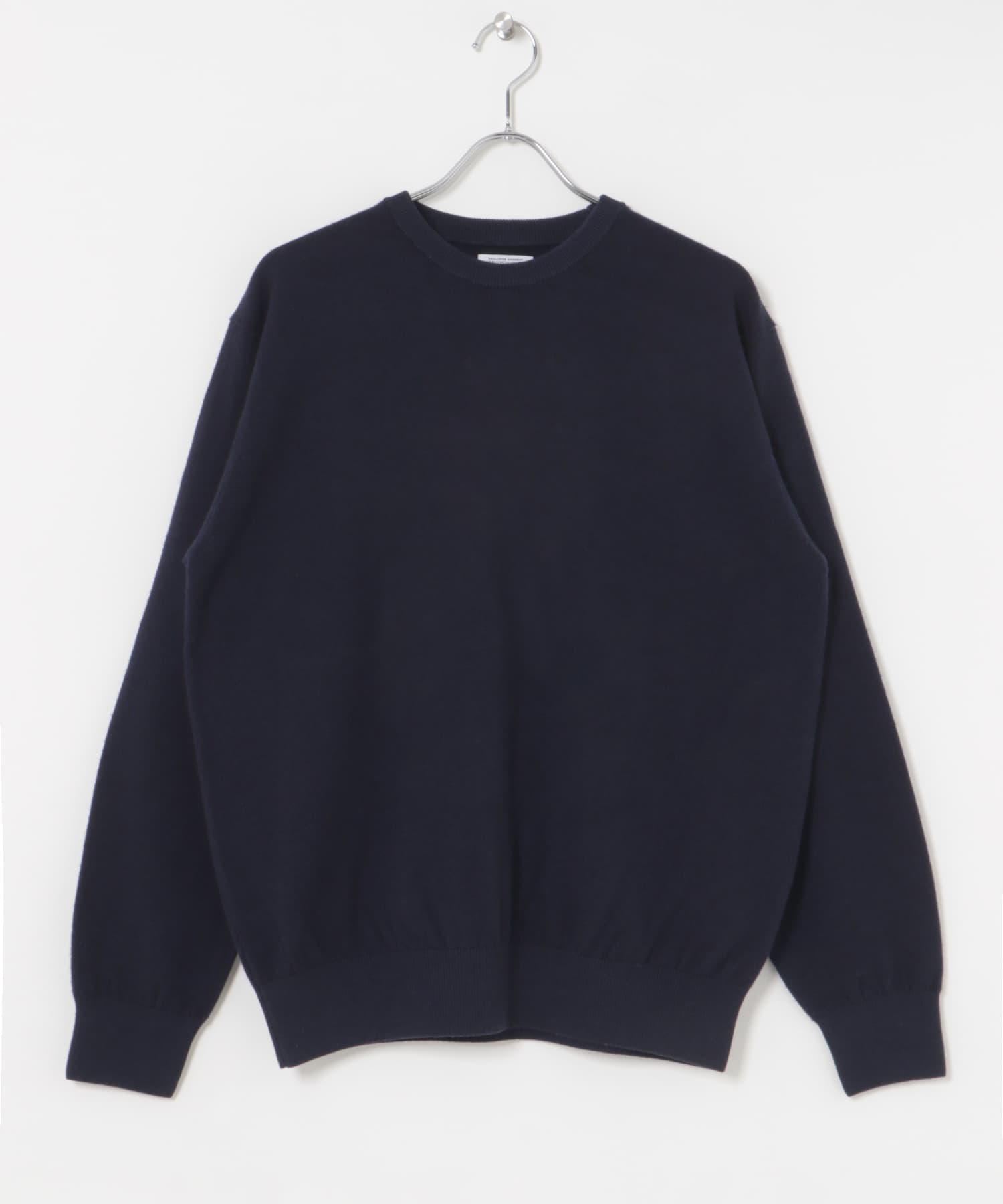 Yonetomi　Spiber NEW BASIC KNIT PULLOVER 63NAVY 3
